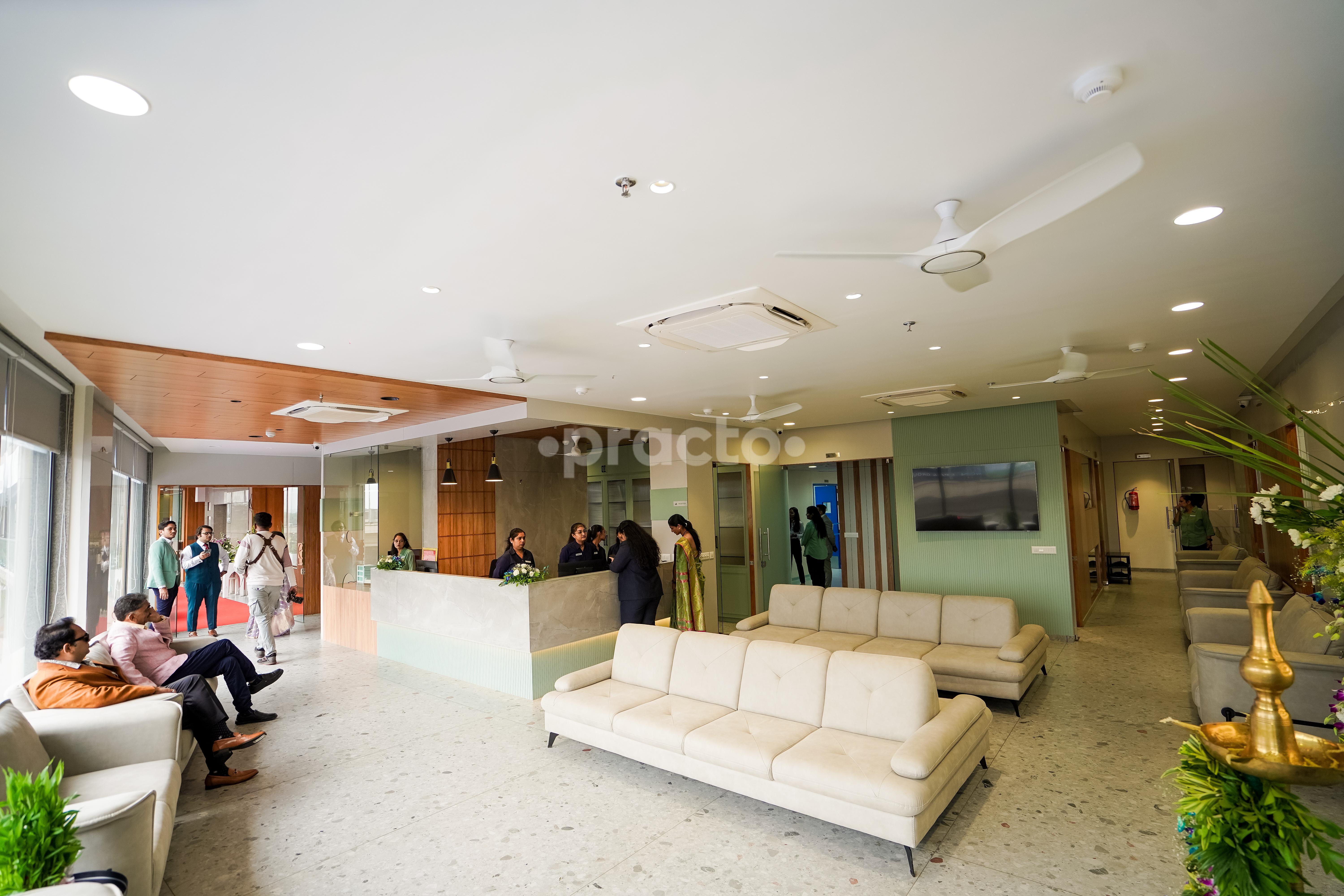 Waiting Area at Shiv Jyoti Eye Hospital Bapunagar Ahmedabad