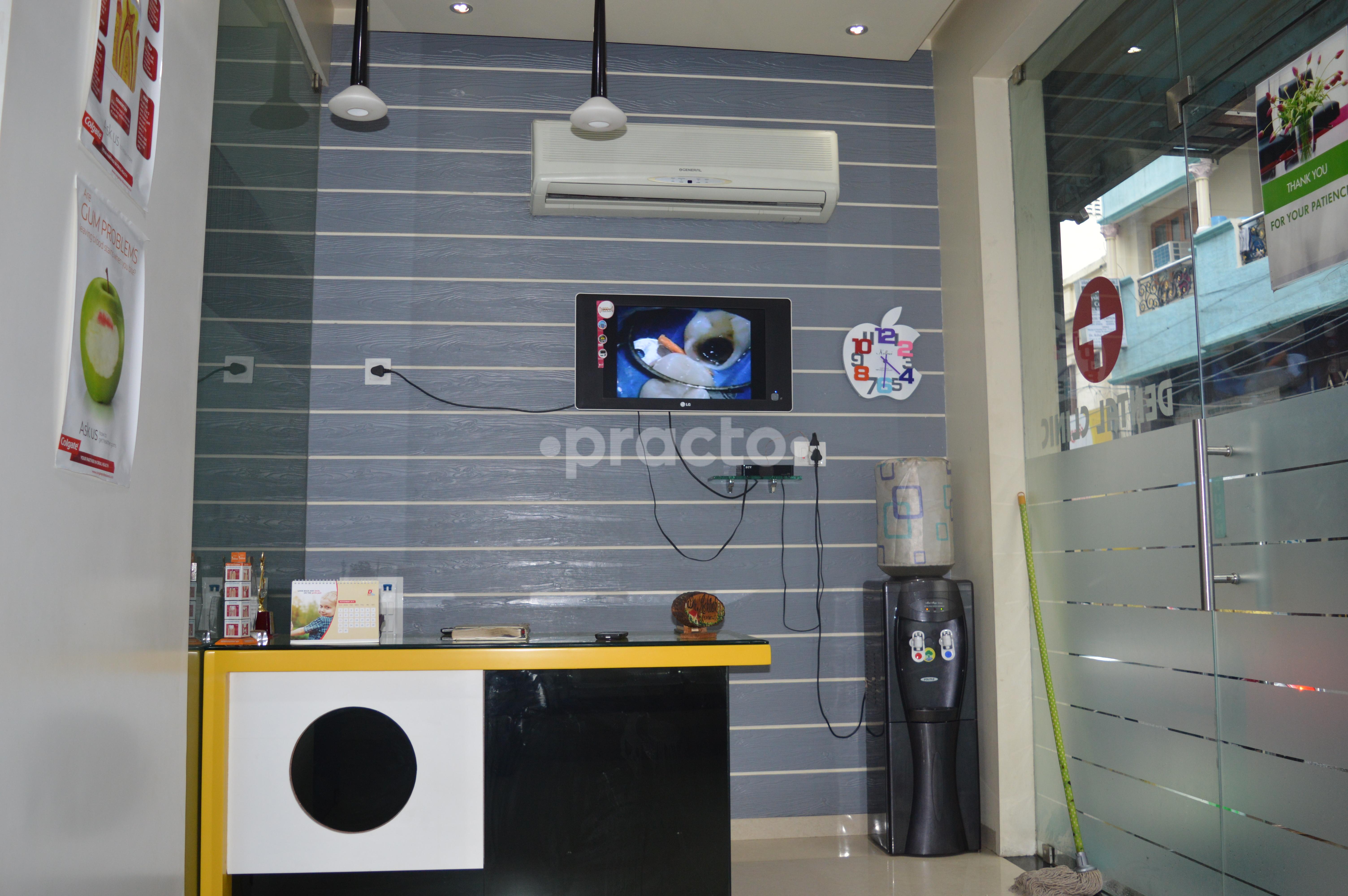 Waiting Area at Maruthi Dental Clinic Sowcarpet Chennai
