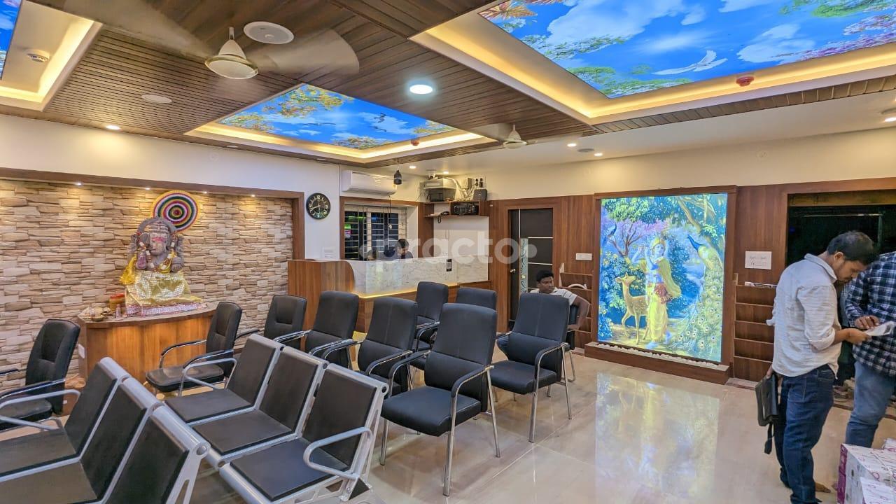 Reception Area at Divine Superspeciality Clinic Khandagiri Bhubaneswar