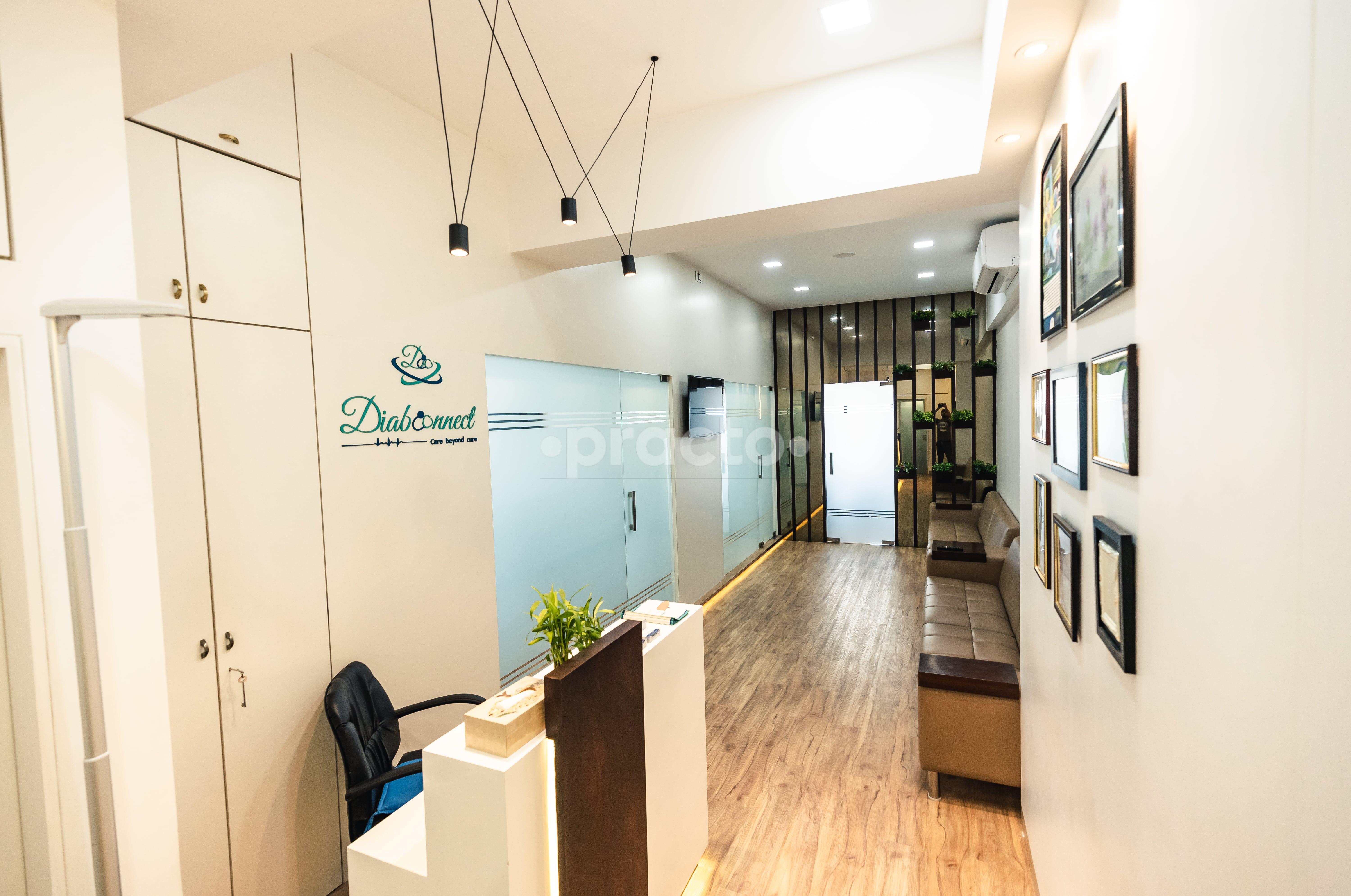 Reception Area at DiabConnect  Gamdevi Mumbai