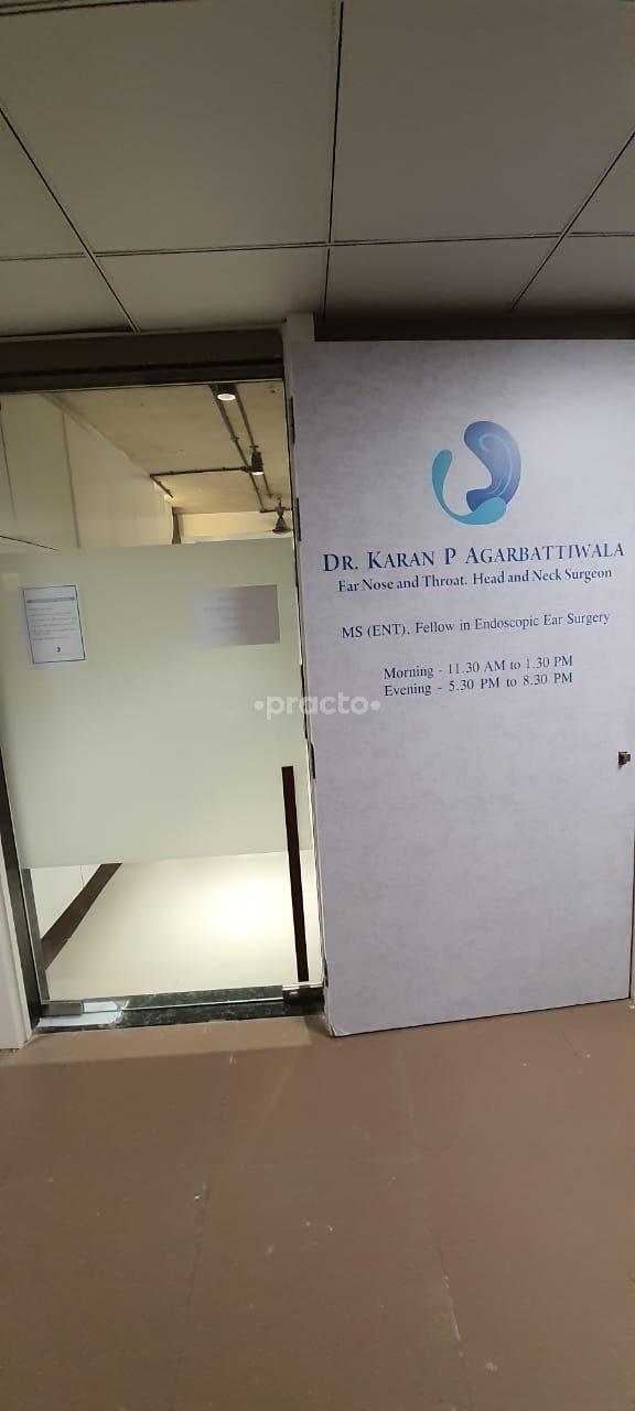 Outside Area at Dr Karan P Agarbattiwala ENT Clinic Vesu Surat