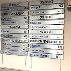 Doctor Names Board at AECS Dental AECS Layout Bangalore