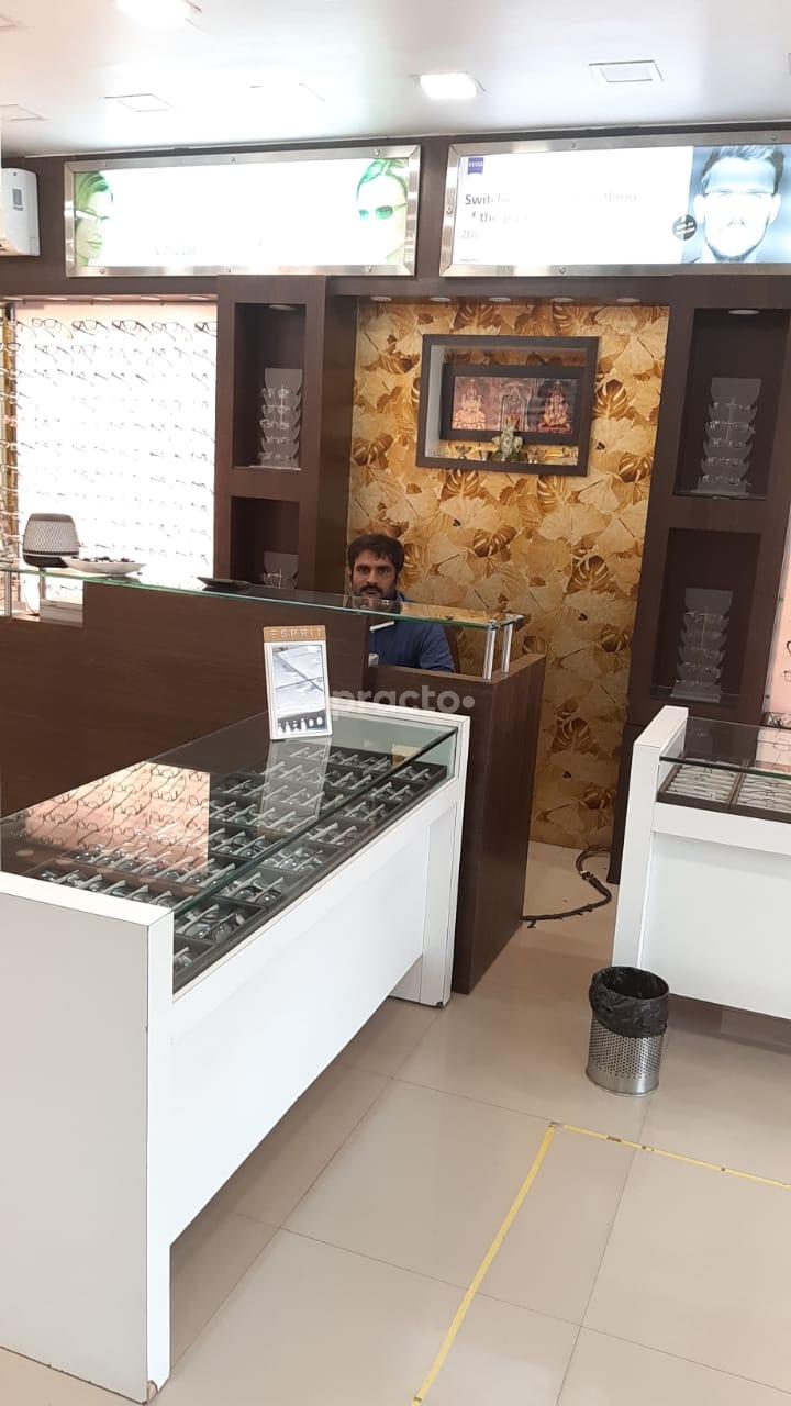 Reception Area at Eye Den Superspeciality Eye Care Centre Kasturi nagar Bangalore