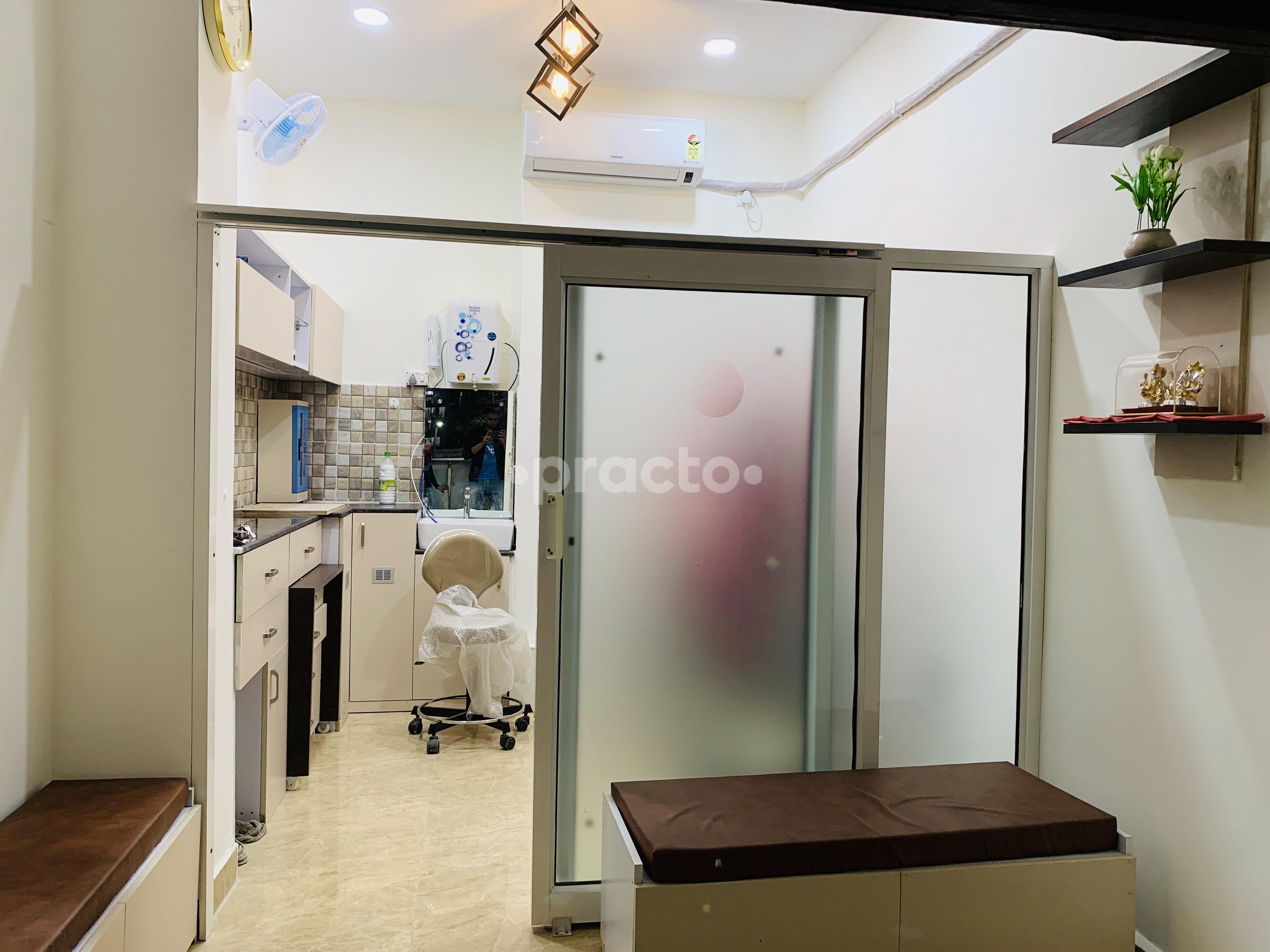 Waiting Area at Dr. Deeksha's Dental Care Gaur City Noida