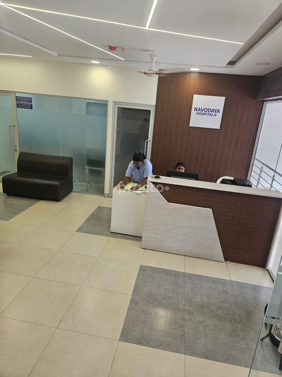 Reception Area at Navodaya Hospital Karkhana Hyderabad