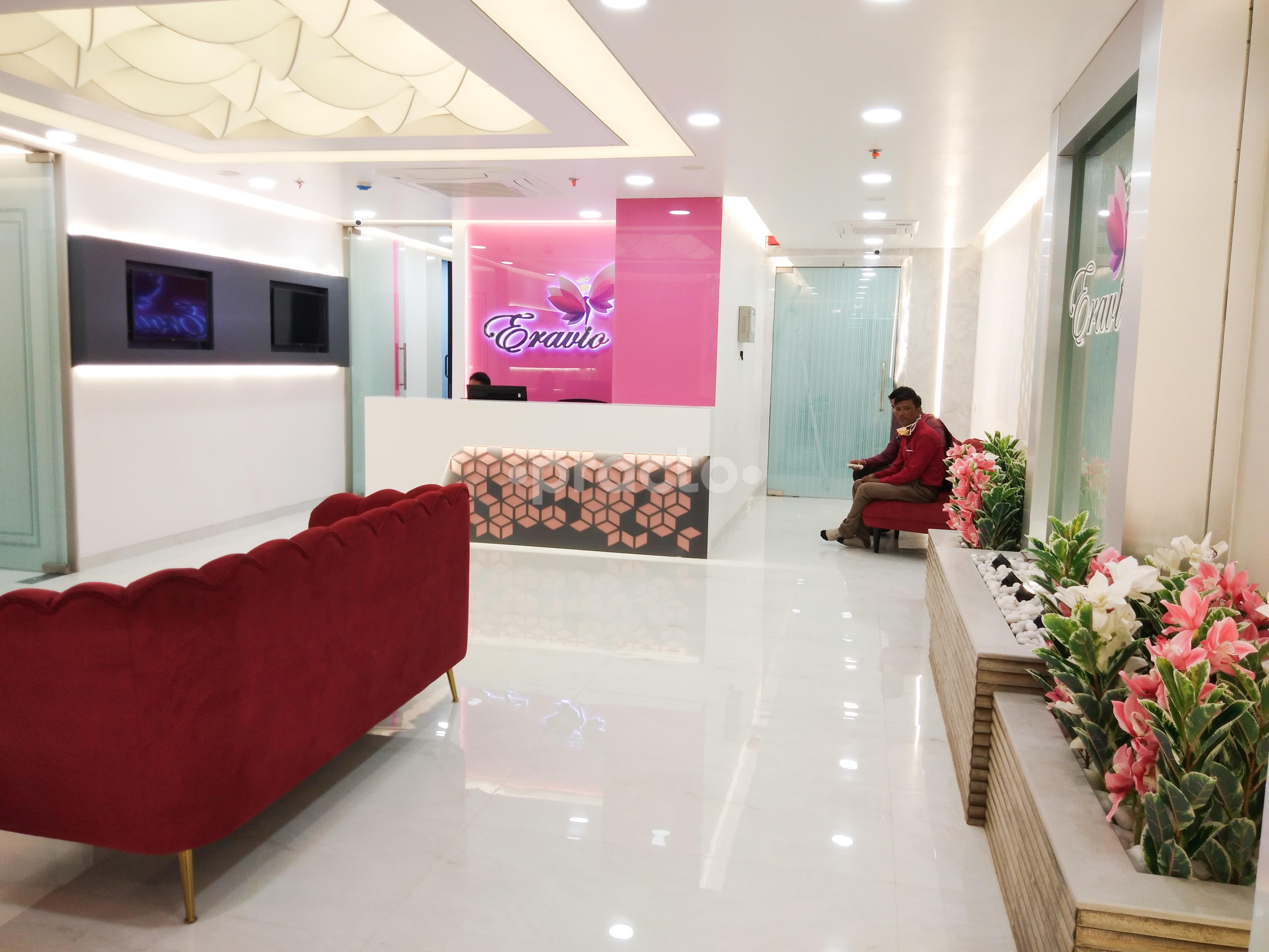 Reception Area at Eravio Hospital Kharghar Navi Mumbai