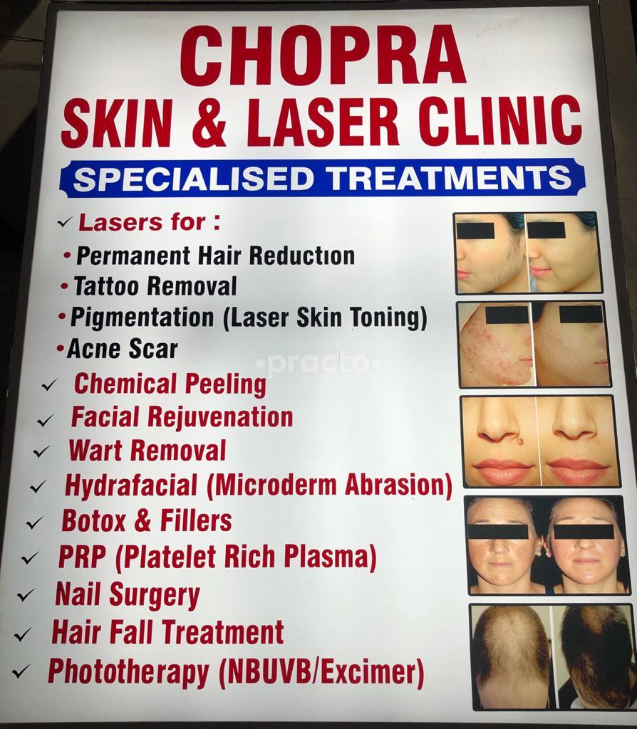 Reception Area at Chopra Skin & Laser Clinic Dwarka Sector 6 Delhi