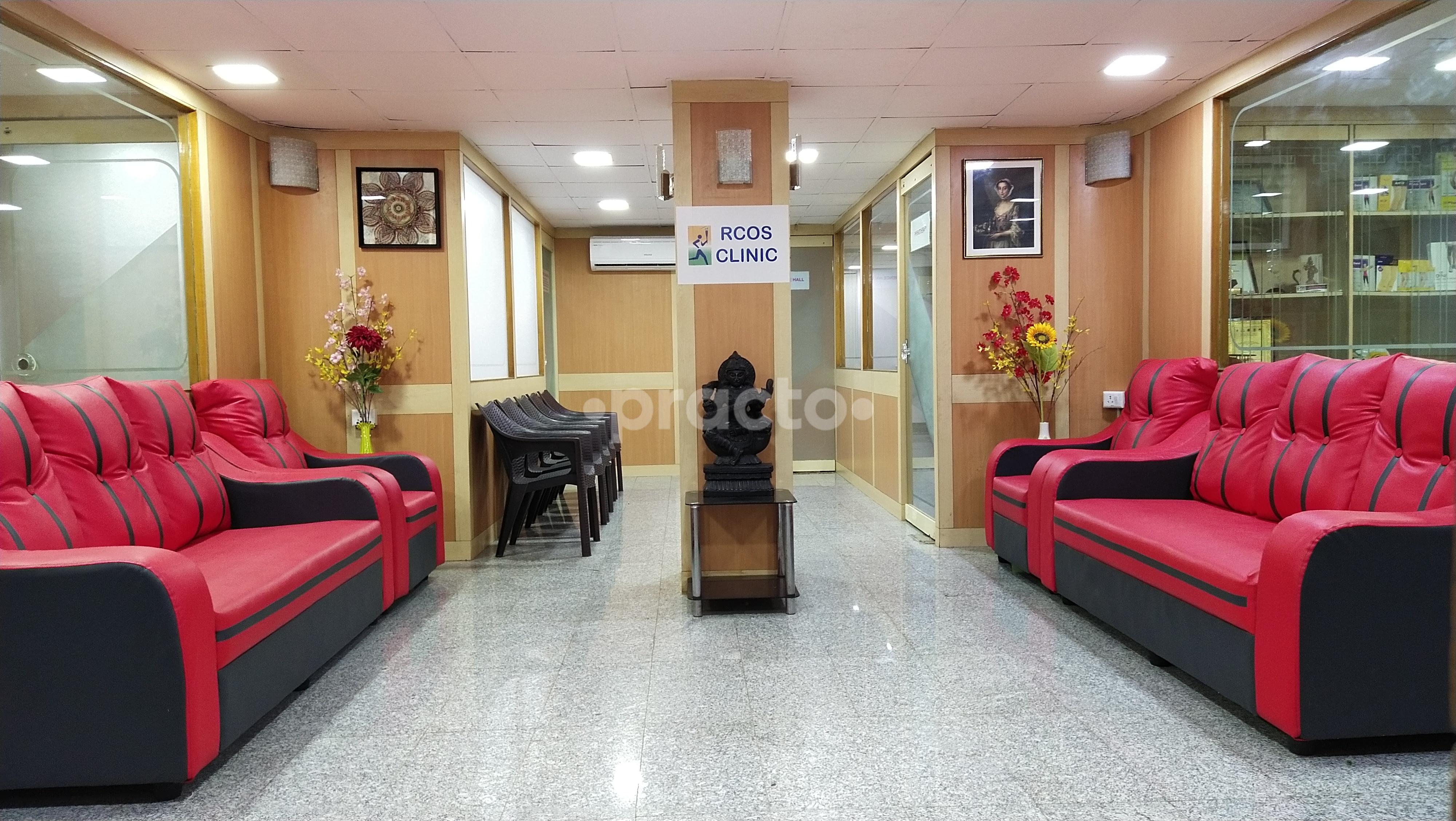 Waiting Area at RCOS Clinic Alwarpet Chennai