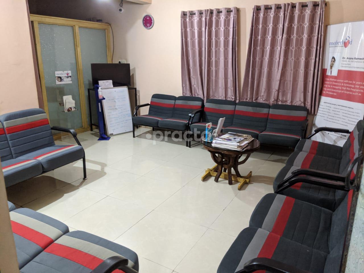 Waiting Area at Dr. Anjana Ramesh Clinic HAL 3rd Stage Bangalore