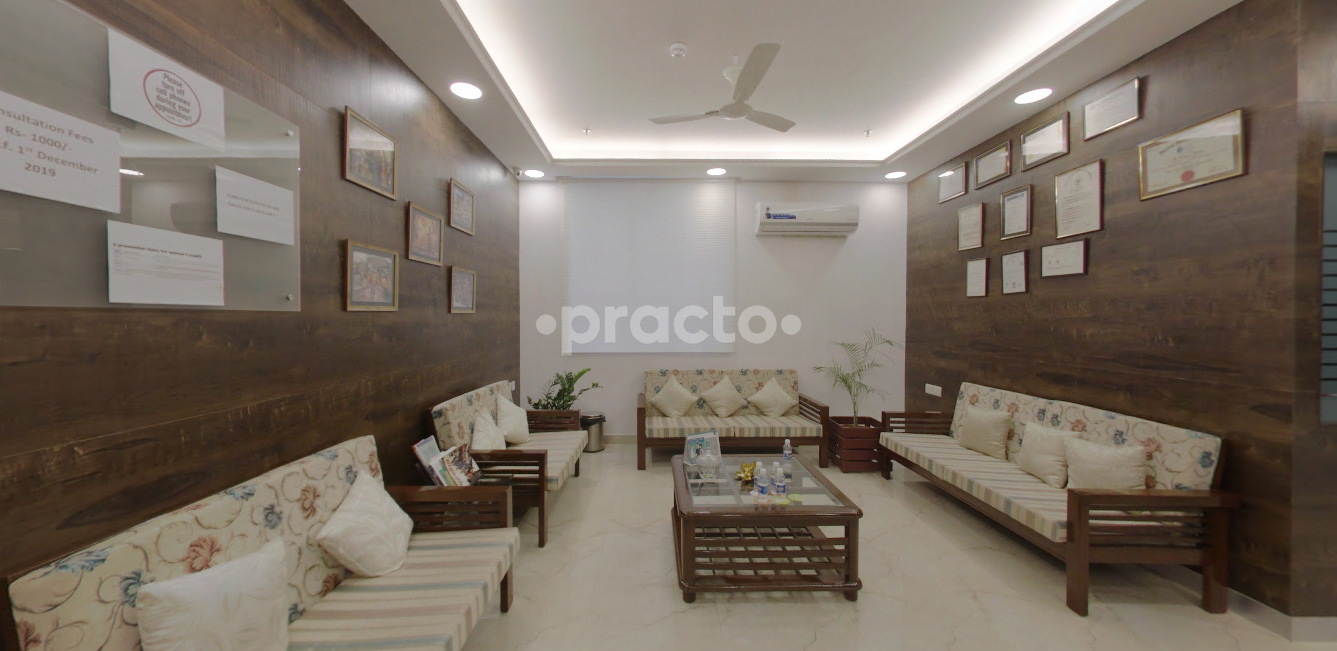 Reception Area at Dr. Mohan's ReDefine Health Sector 132 Noida