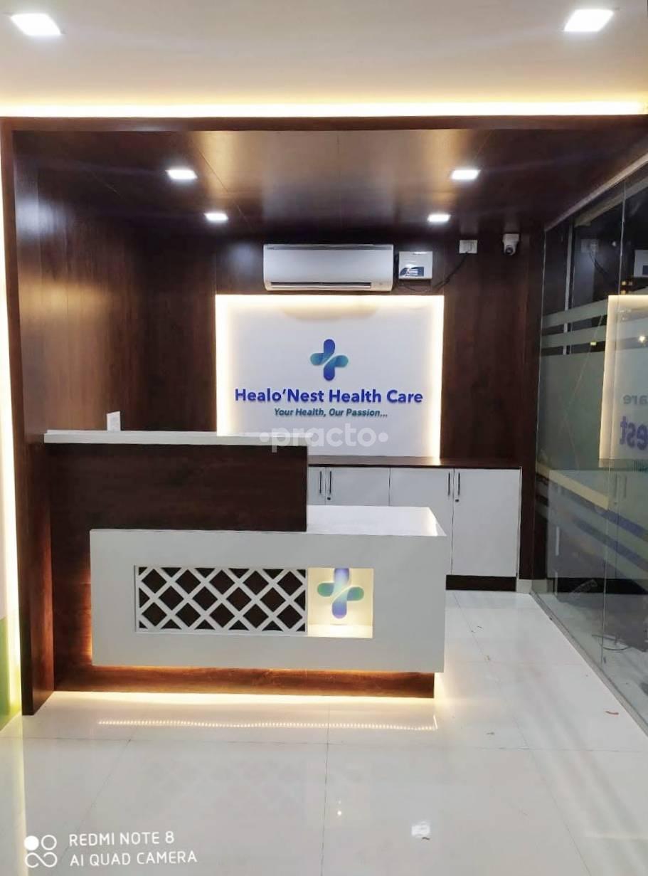 Reception Area at Healonest Healthcare Clinic Whitefield Bangalore