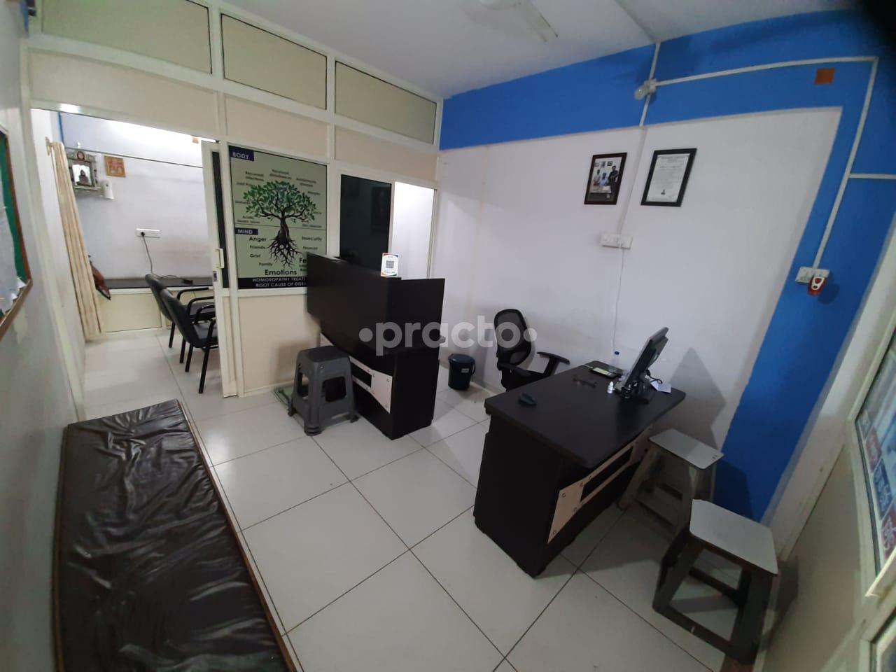 Reception Area at Jagat Homoeo Clinic Vatva Ahmedabad