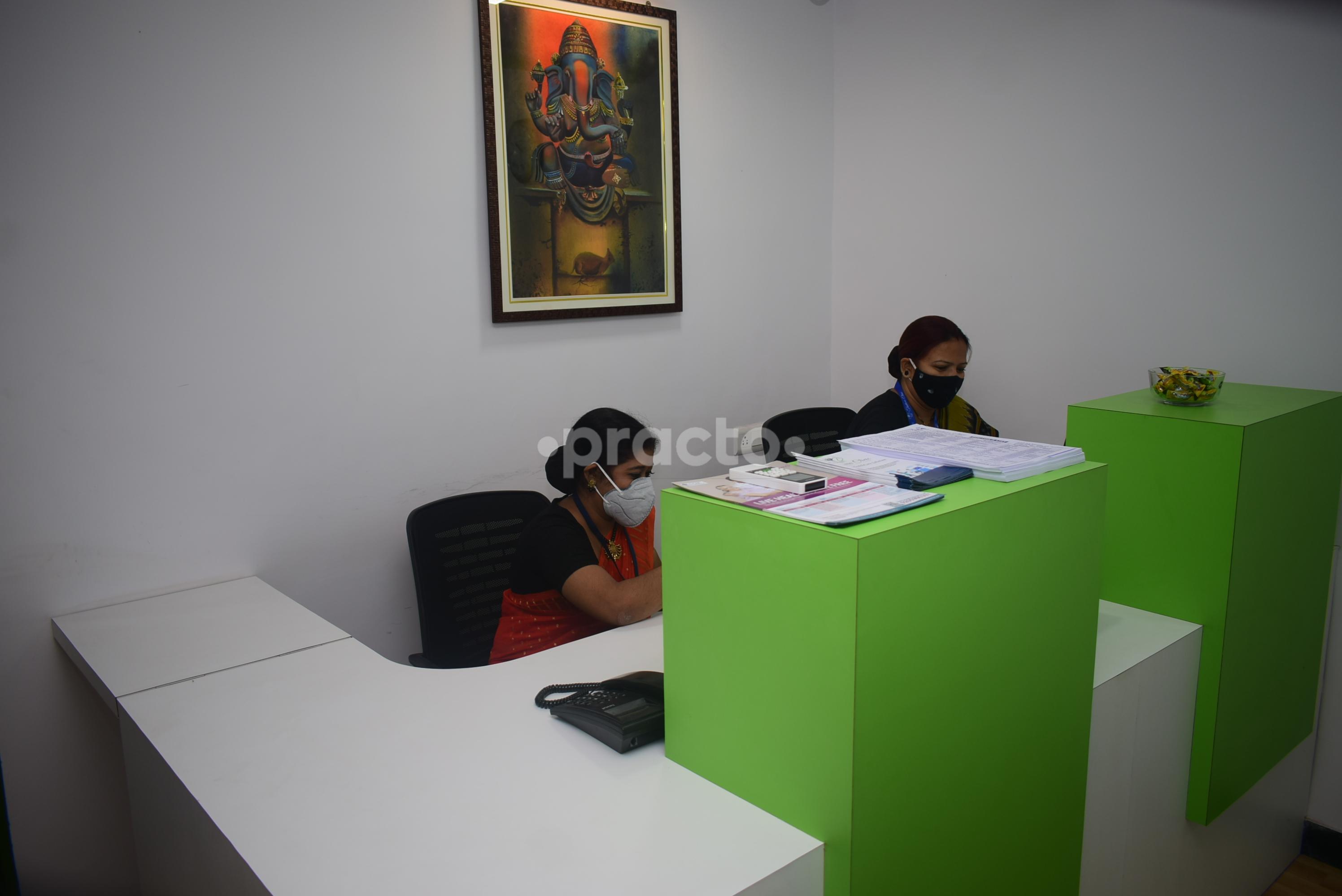 Reception Area at Tridhara Clinics Panchasayar Kolkata