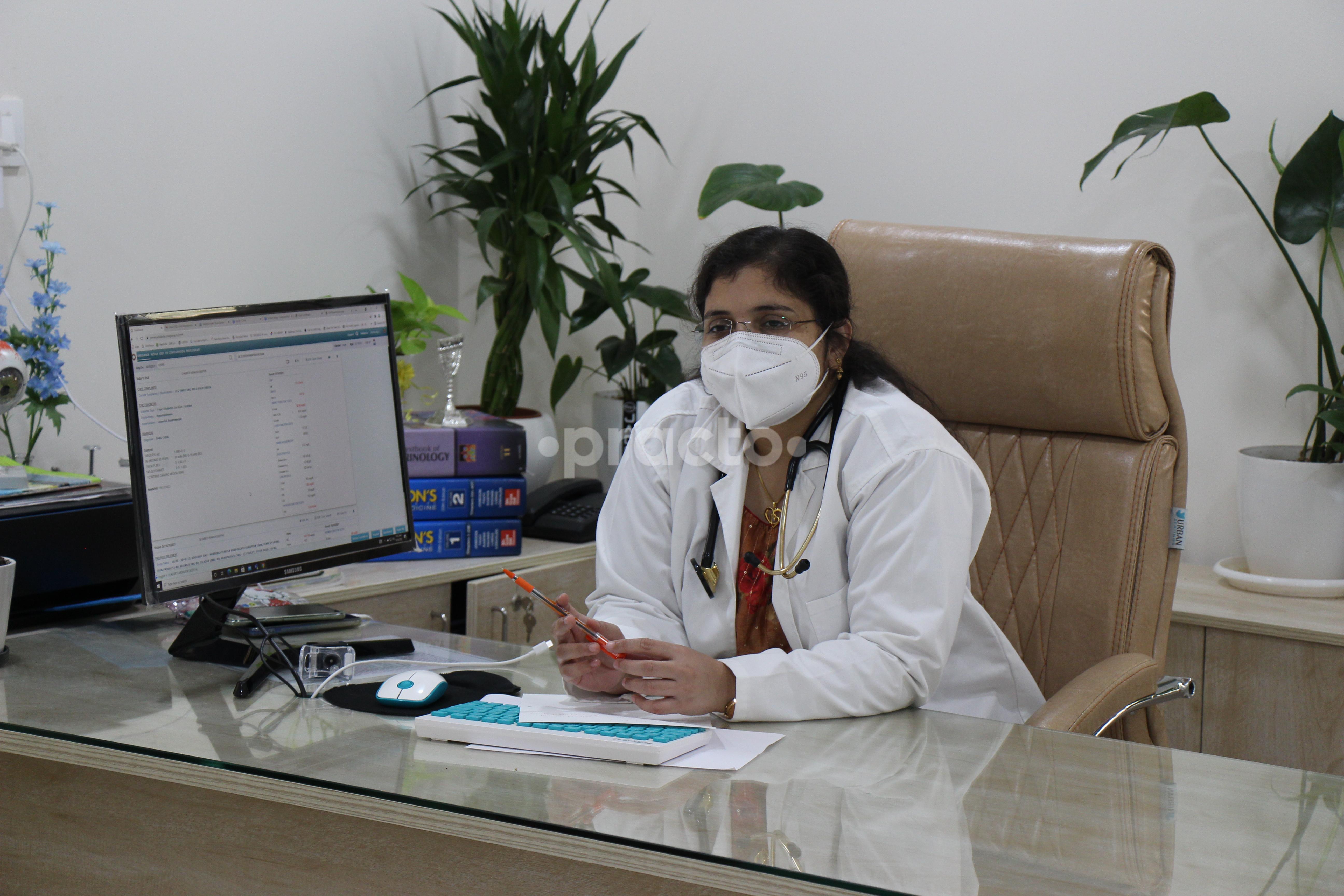 Consultation Room at Immense Diabetes & Thyroid Clinic KPHB Hyderabad