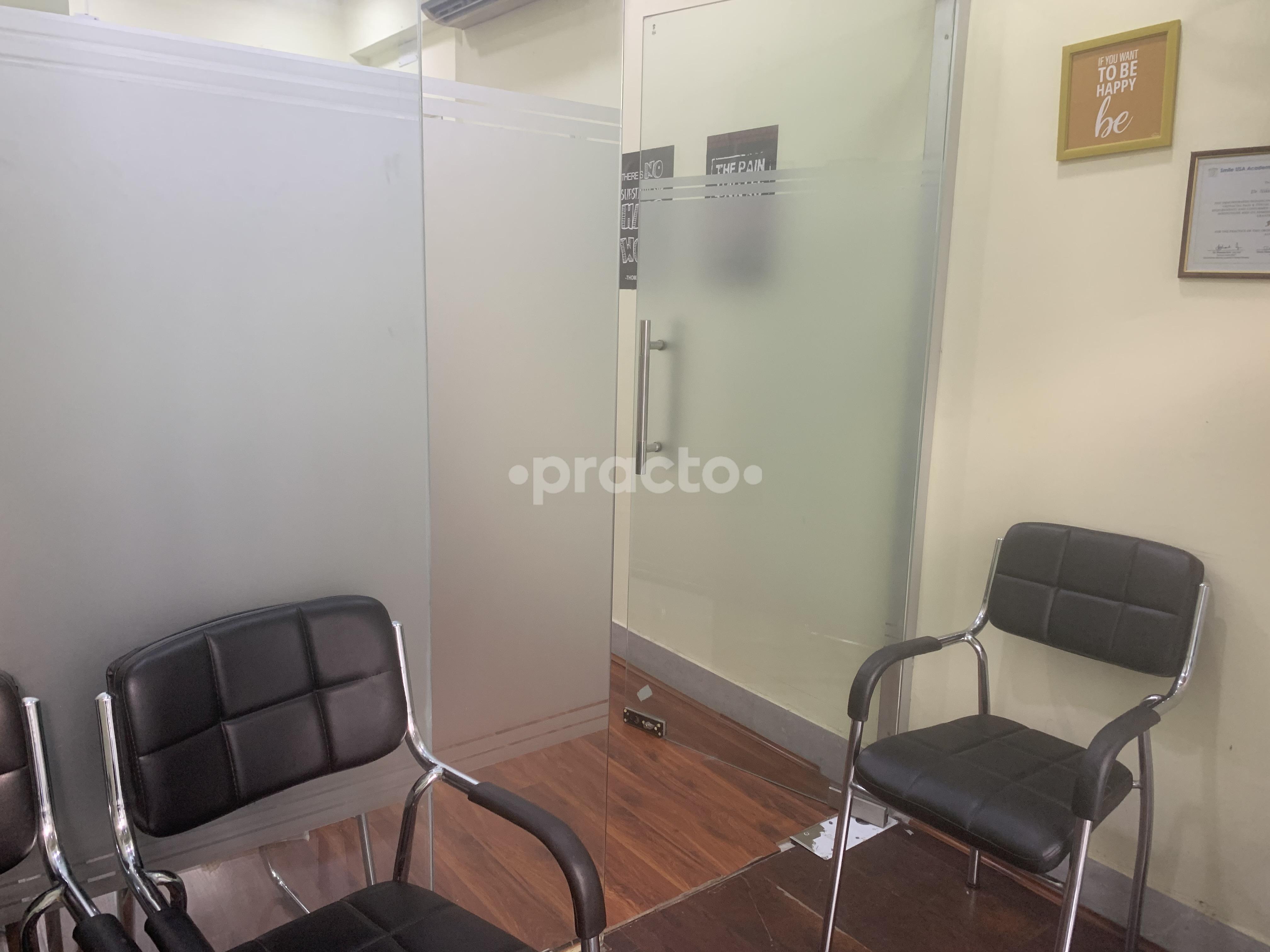 Waiting Area at Smile Studio Dental Clinic Lake Town Kolkata