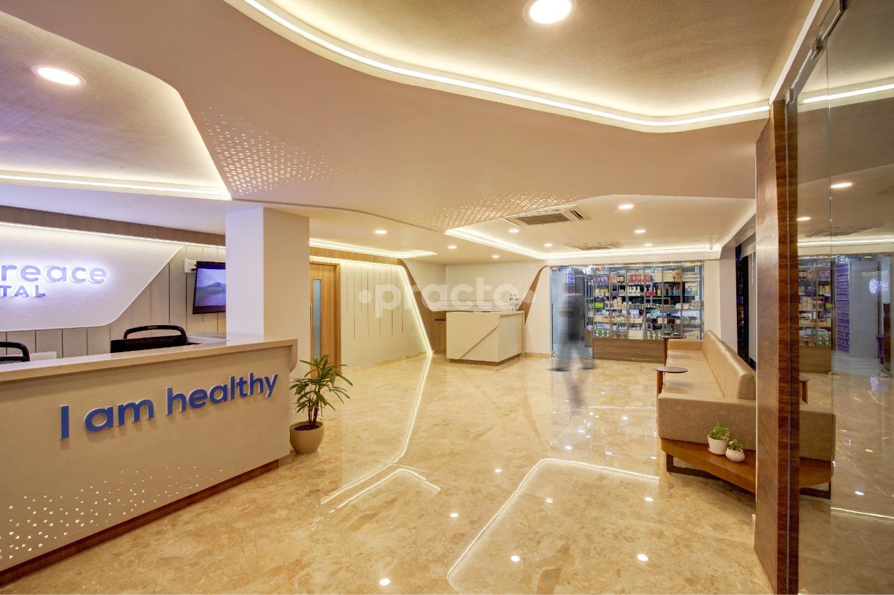 Reception Area at Futureace Hospital Edapally Ernakulam