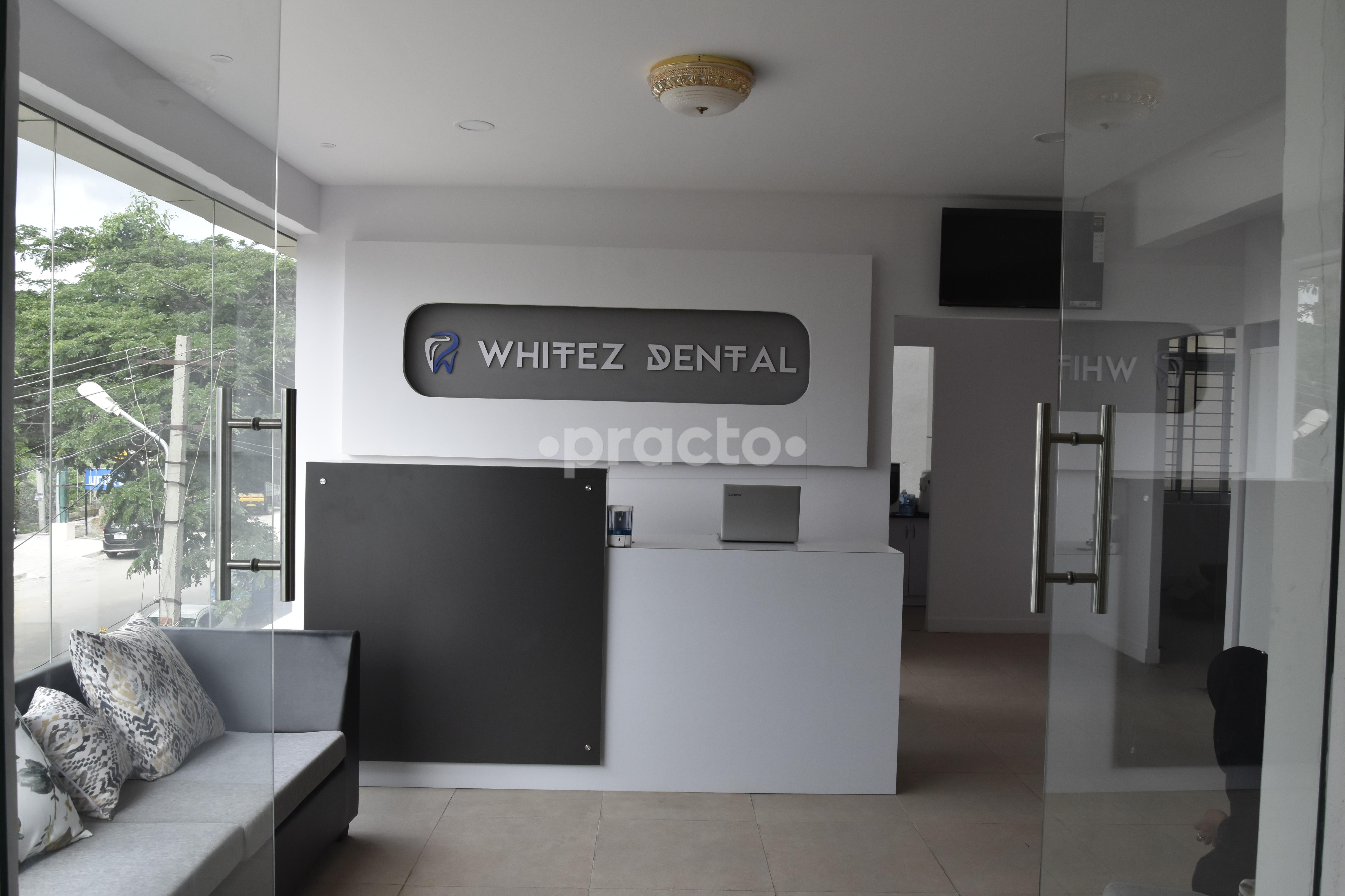 Reception Area at WhiteZ Dental Kanakpura Road Bangalore