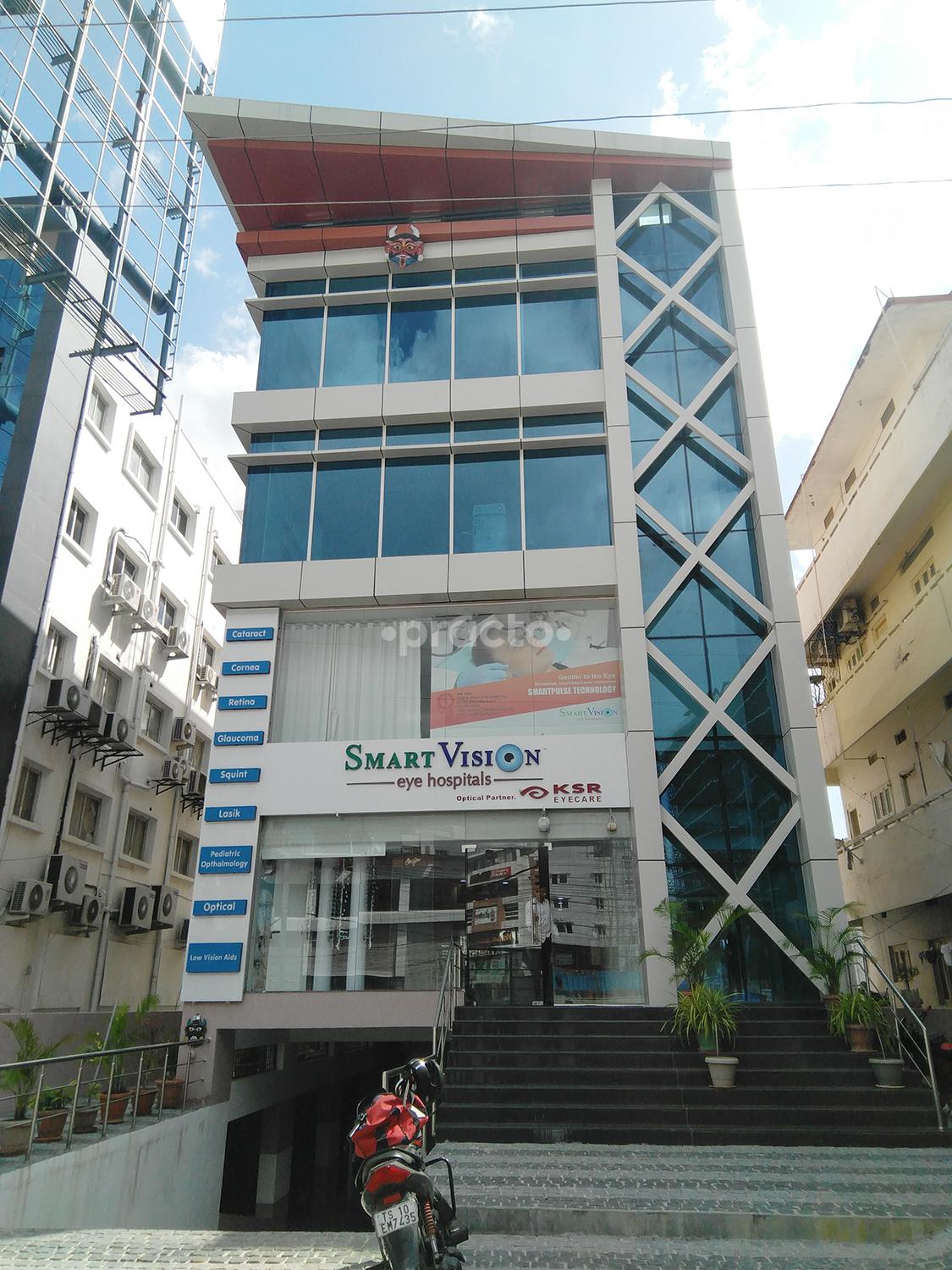 Outside Building at Smart Vision Eye Hospitals Gachibowli Hyderabad