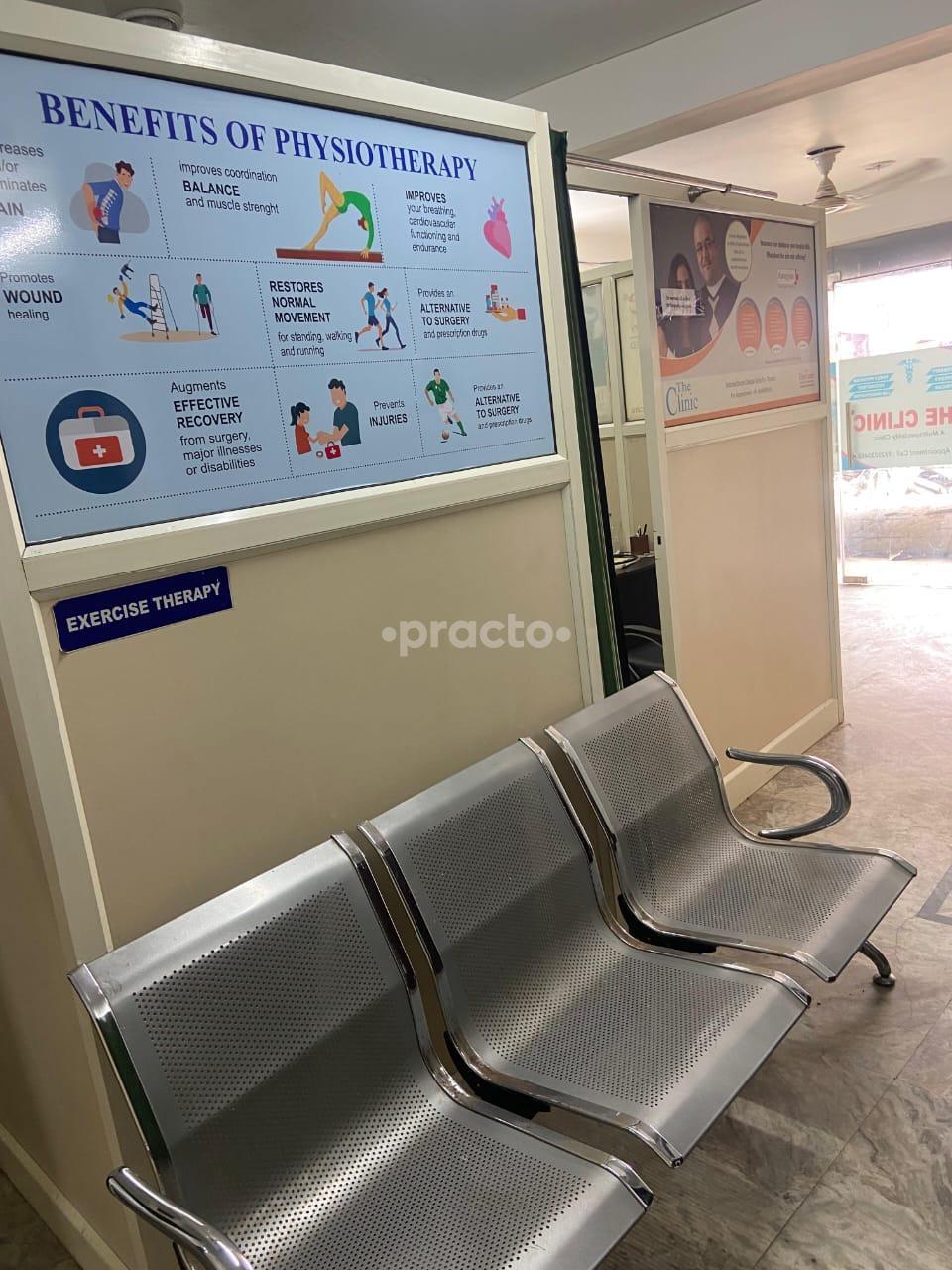 Waiting Area at The Clinc Jamia Nagar Delhi