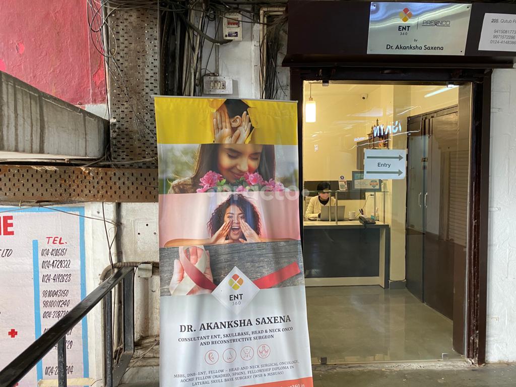 Outside Area at ENT 360 by Dr. Akanksha Saxena DLF Phase I Gurgaon