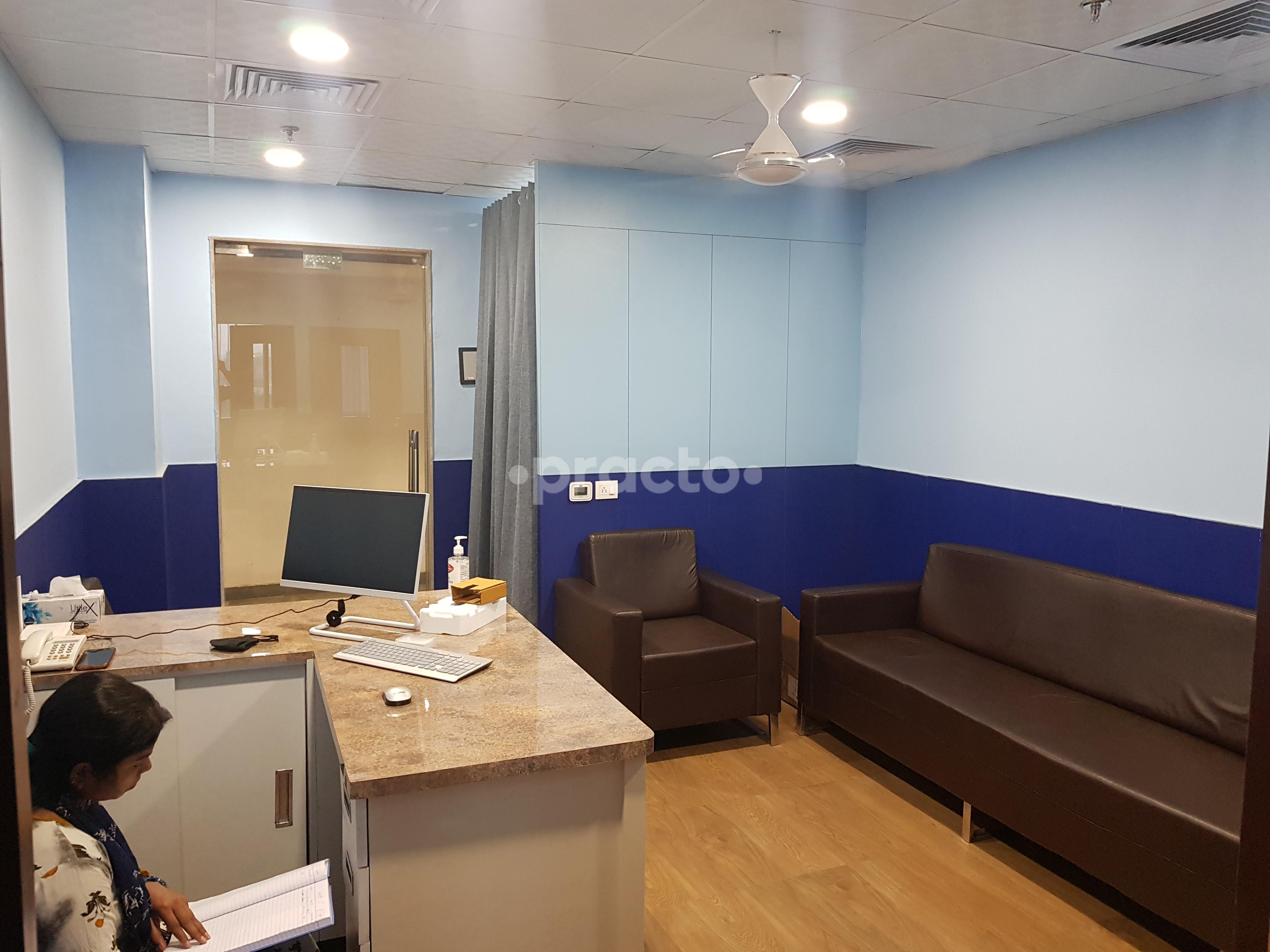 Reception Area at Trinity ENT Care Gurgaon Sector 63 Gurgaon