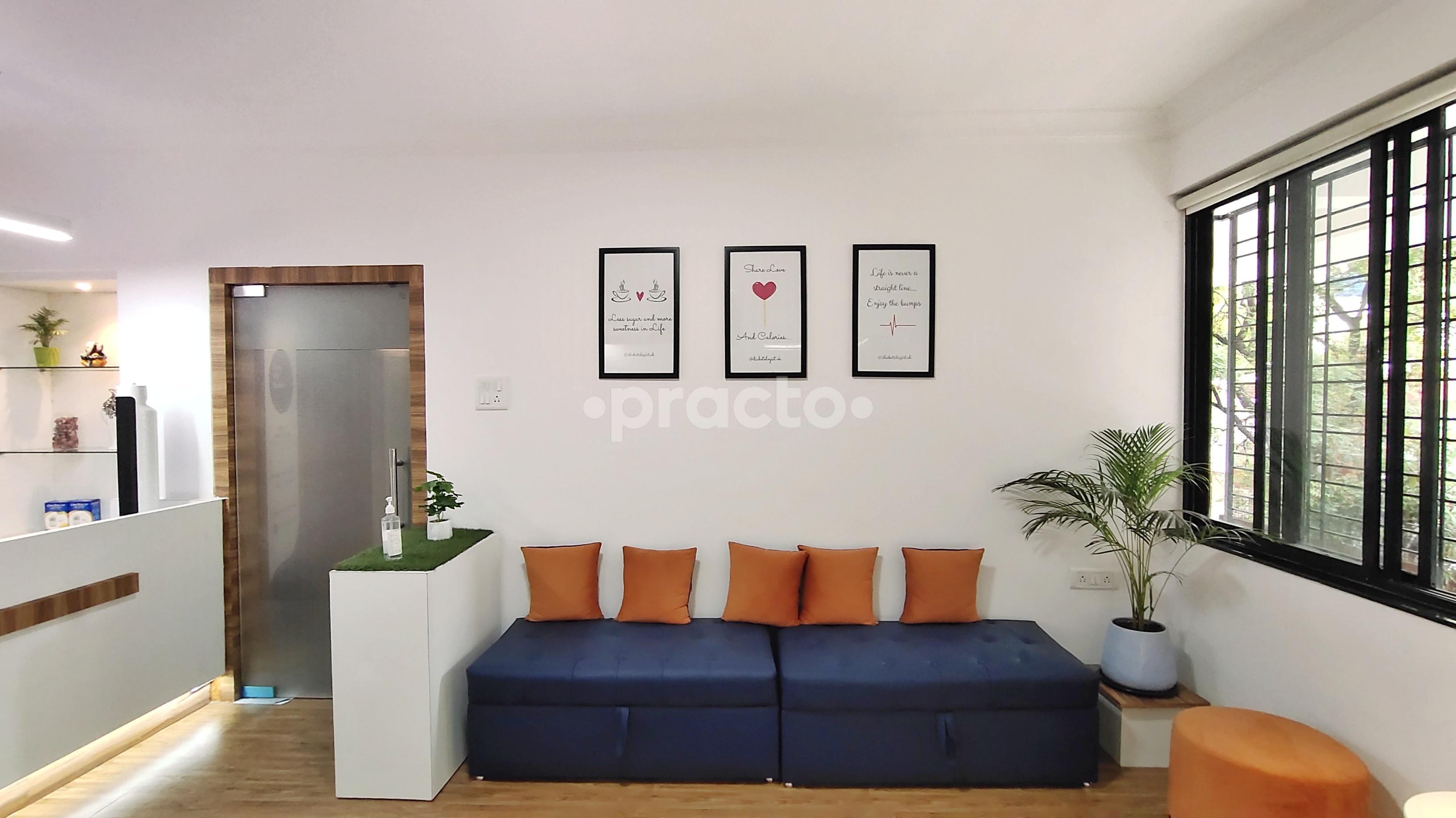 Waiting Area at Living With Diabetes, Your Sugar Clinic Aundh Pune