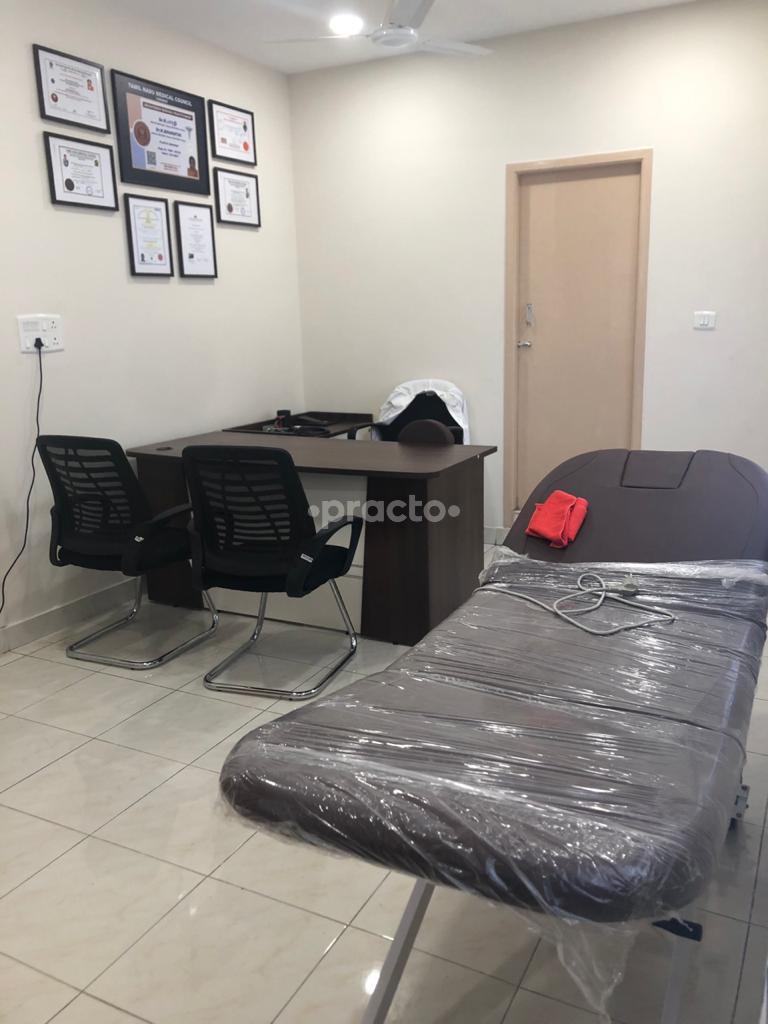 Waiting Area at The Aesthetic Studio,Cosmetic & Plastic Surgery Perungudi Chennai