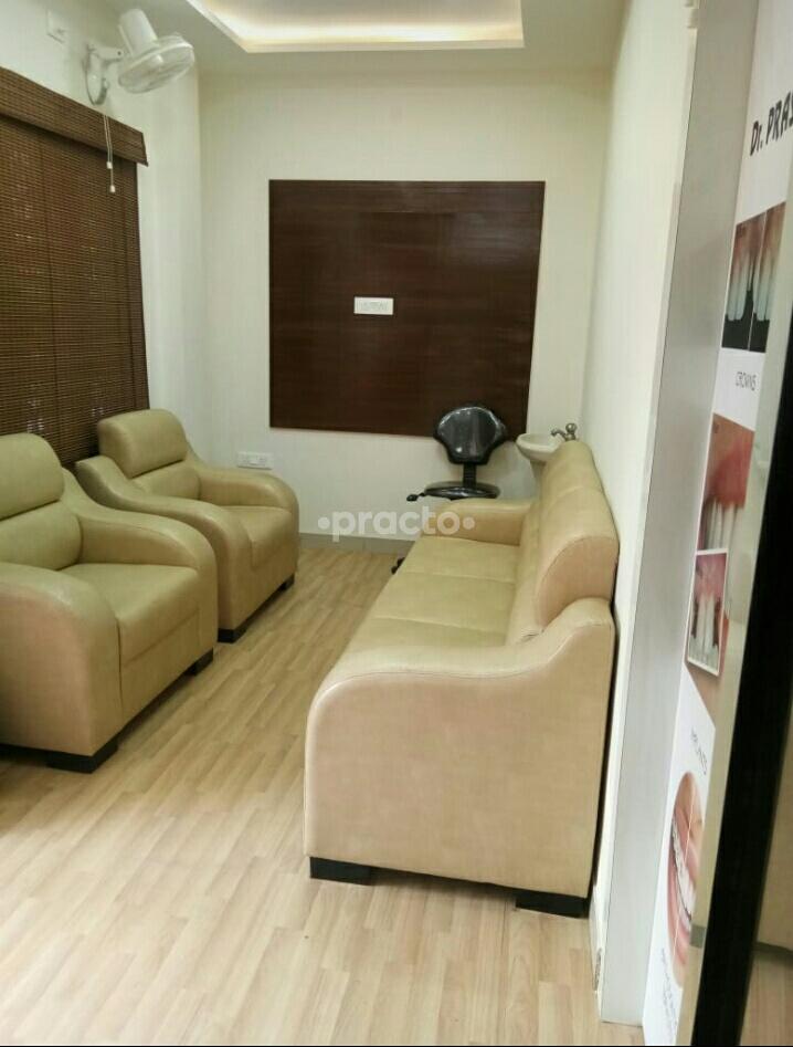 Waiting Area at Dr. Prashanth's Smile Dental Care Center Pai Layout Bangalore