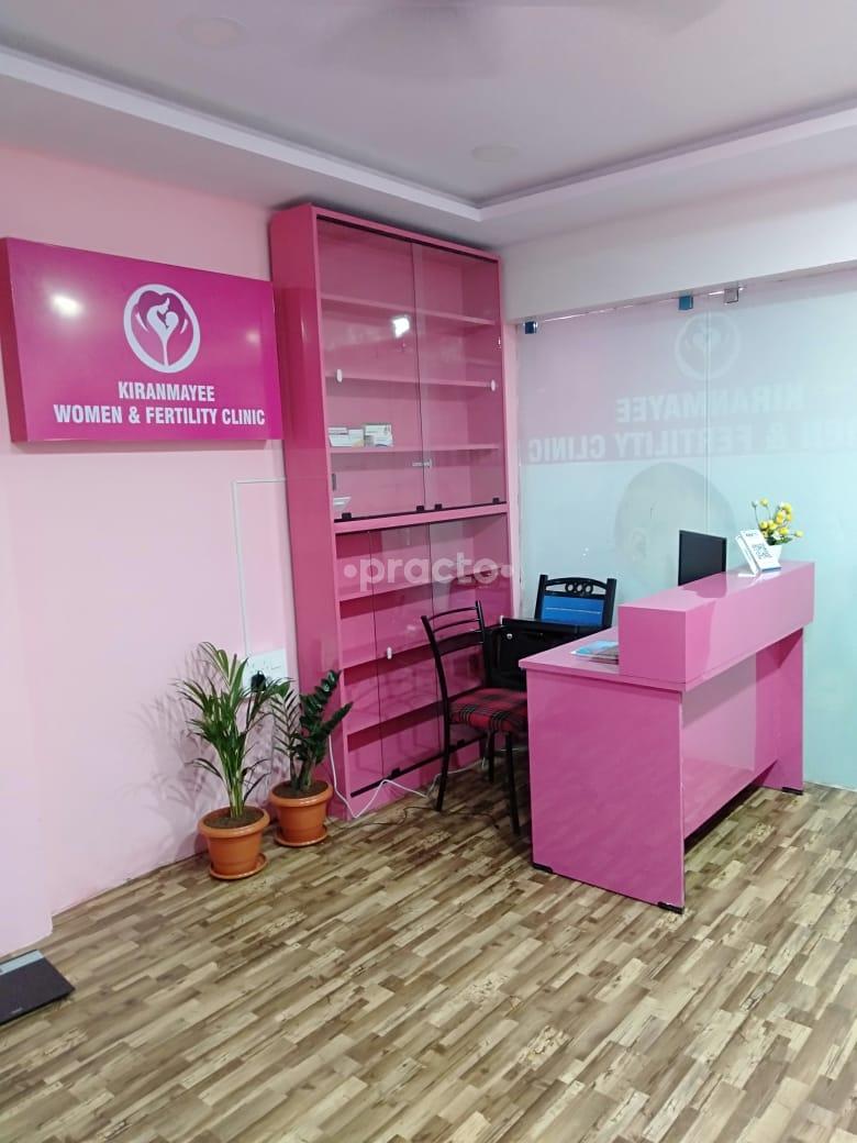 Reception at Kiranmayee Women & Fertility Clinic Nallagandla Hyderabad