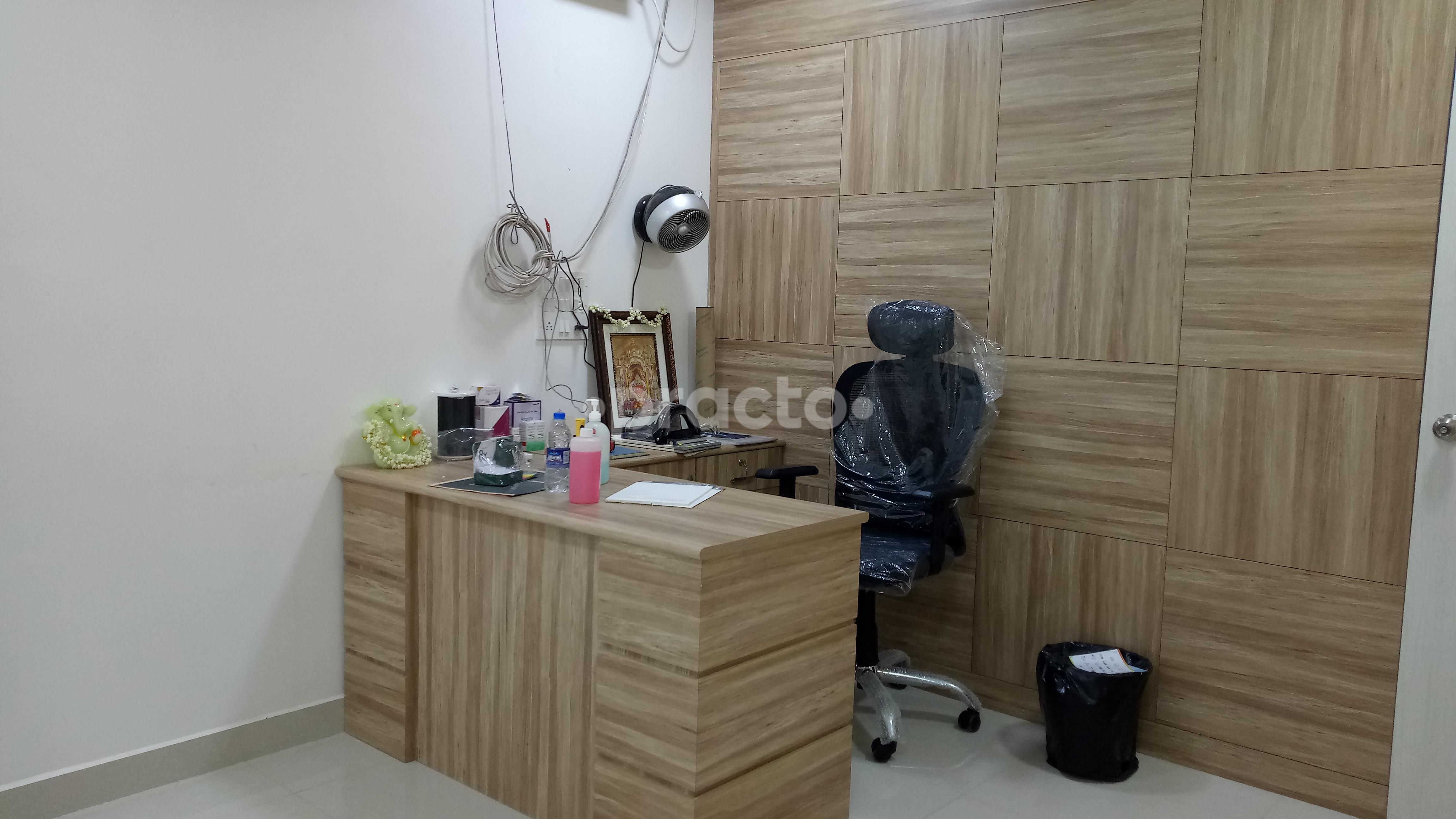 Consultation Room at Adi's Skin Clinic Ramapuram Chennai