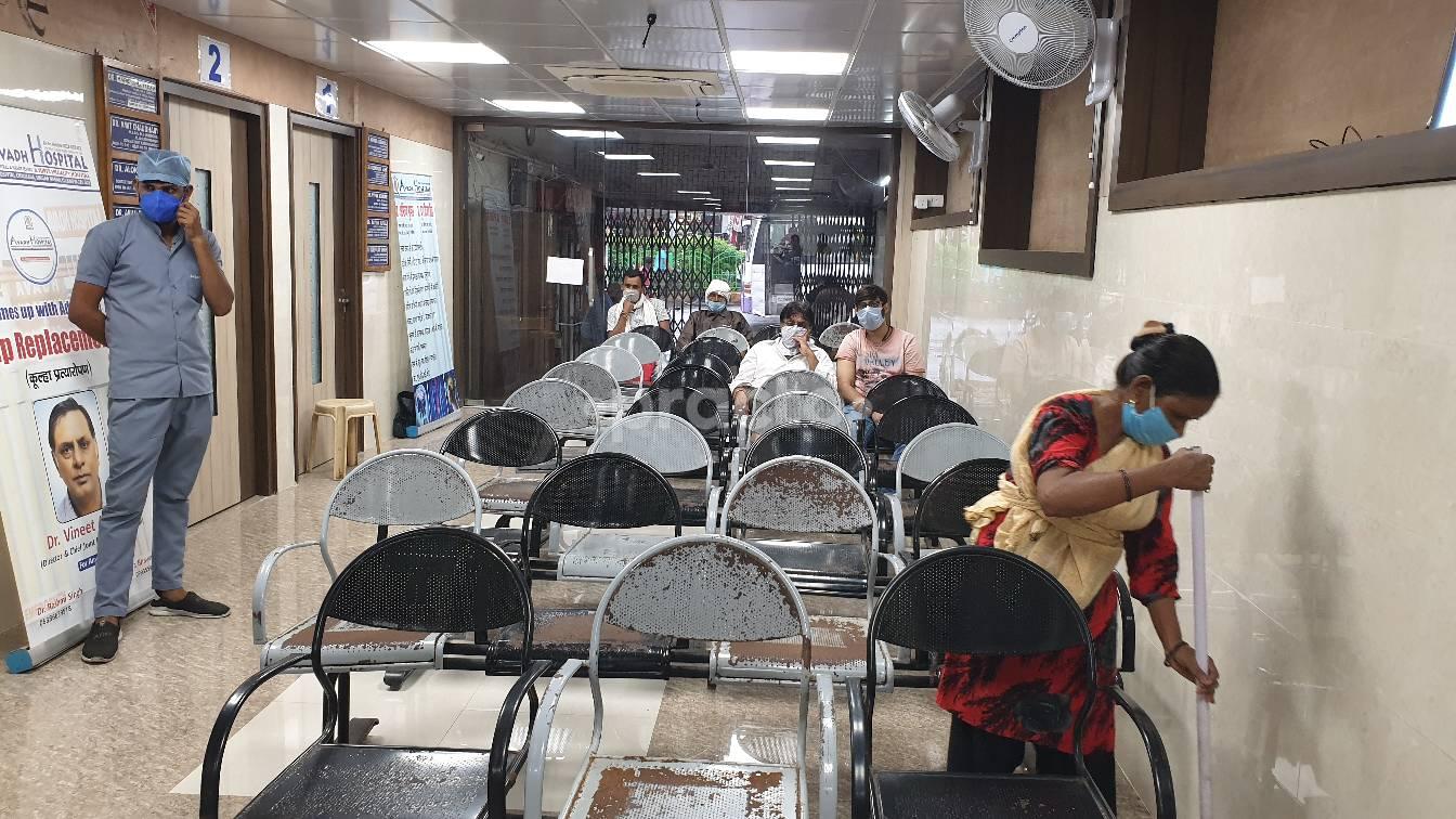 Waiting Area at NOBLE ENT CLINIC L D A Colony Lucknow