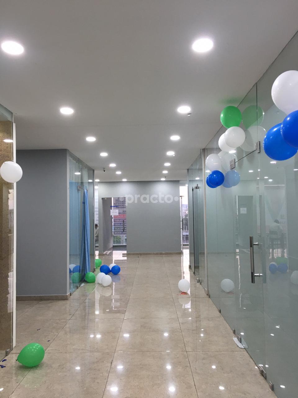 Reception Area at V Heal ENT, Ortho and Multispecialty Centre Chanda Nagar Hyderabad