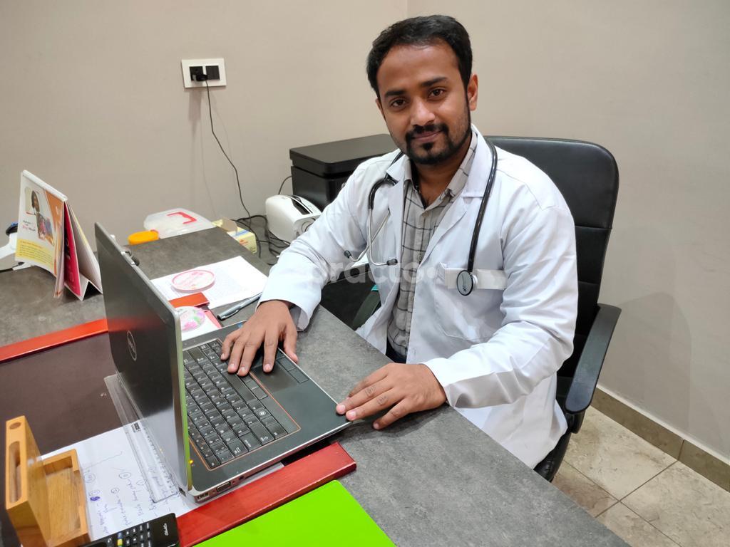 Consultation Room at V Heal ENT, Ortho and Multispecialty Centre Chanda Nagar Hyderabad