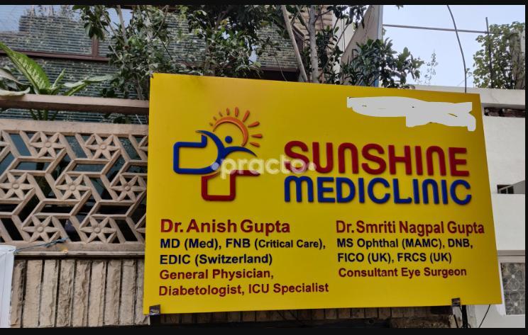 Sunshine Mediclinic Hauz Khas Delhi