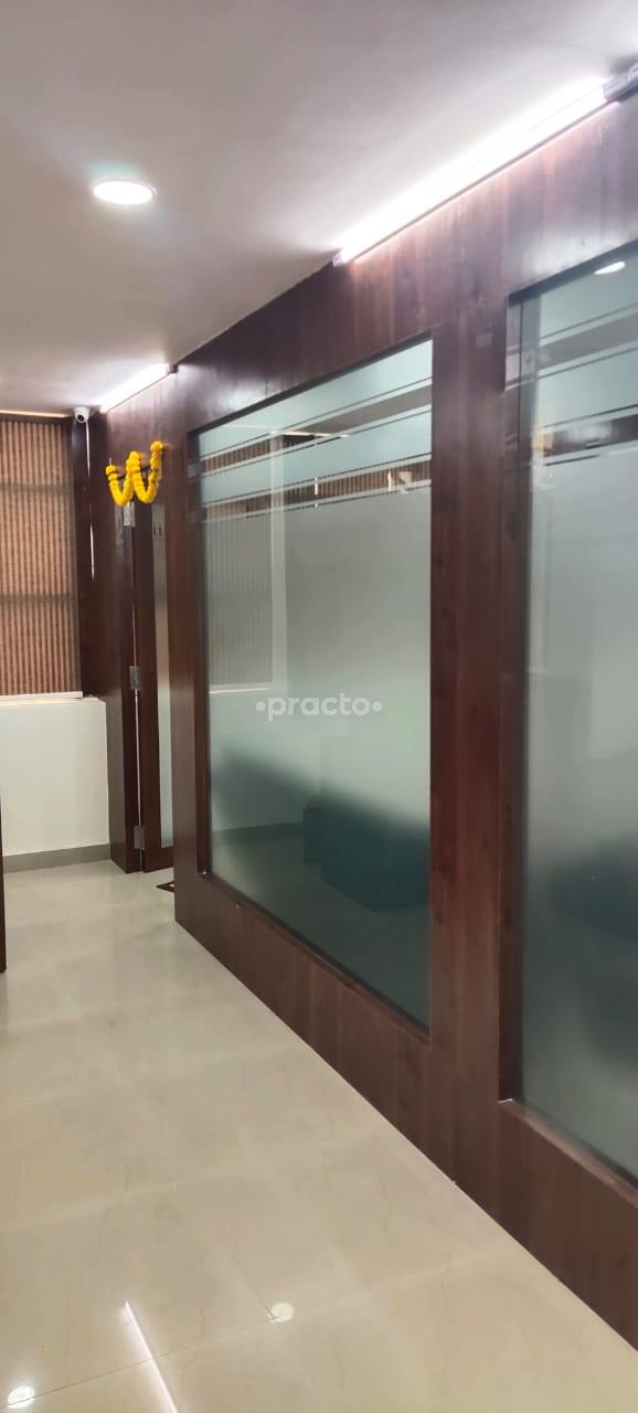 Waiting Area at Charan's Multi Speciality Dental Hospital Suchitra Circle Hyderabad