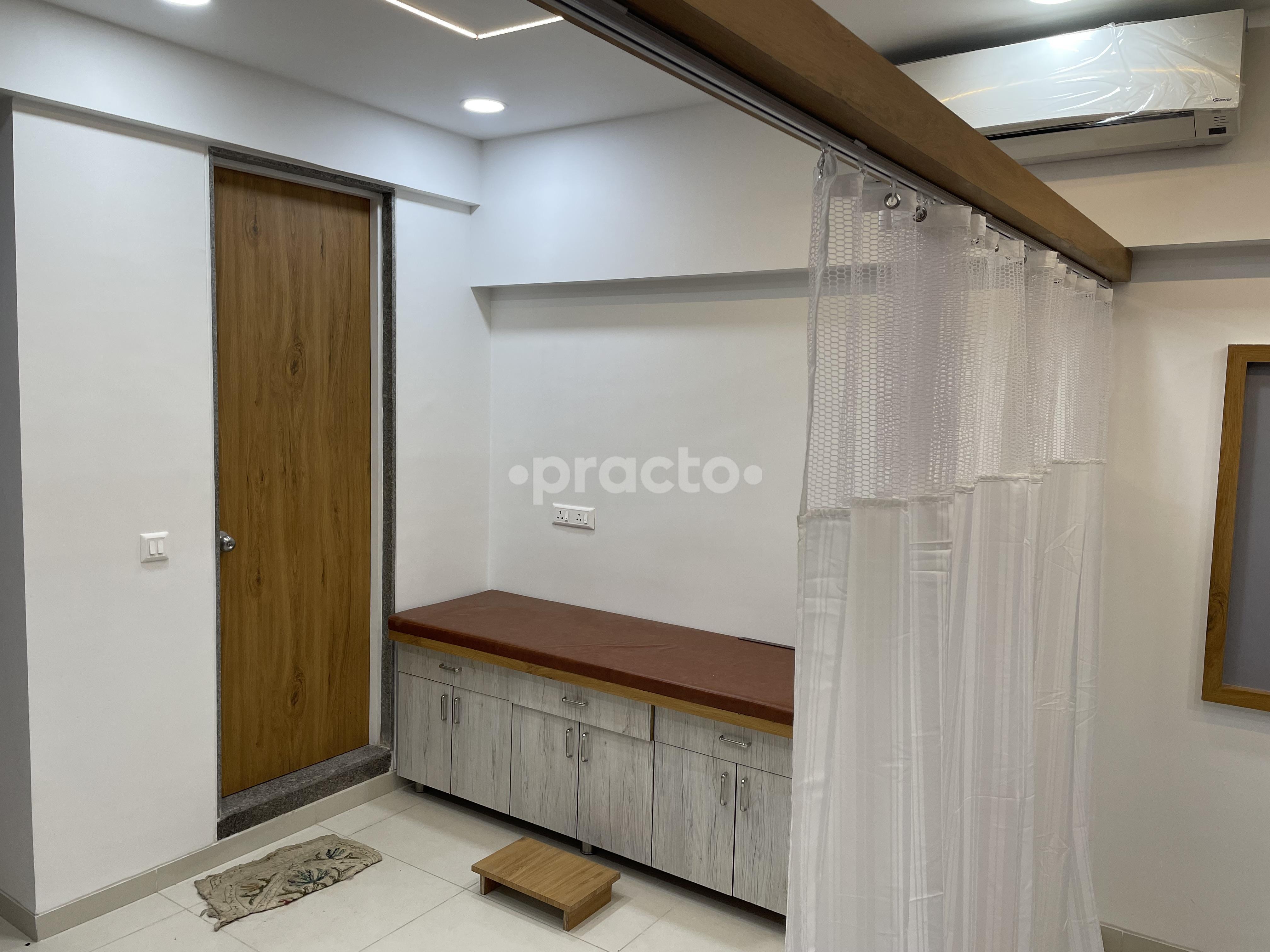 Consultation Room at Dr. Kirti S Parmar Skin, Hair &  Laser Clinic Prahlad Nagar Ahmedabad