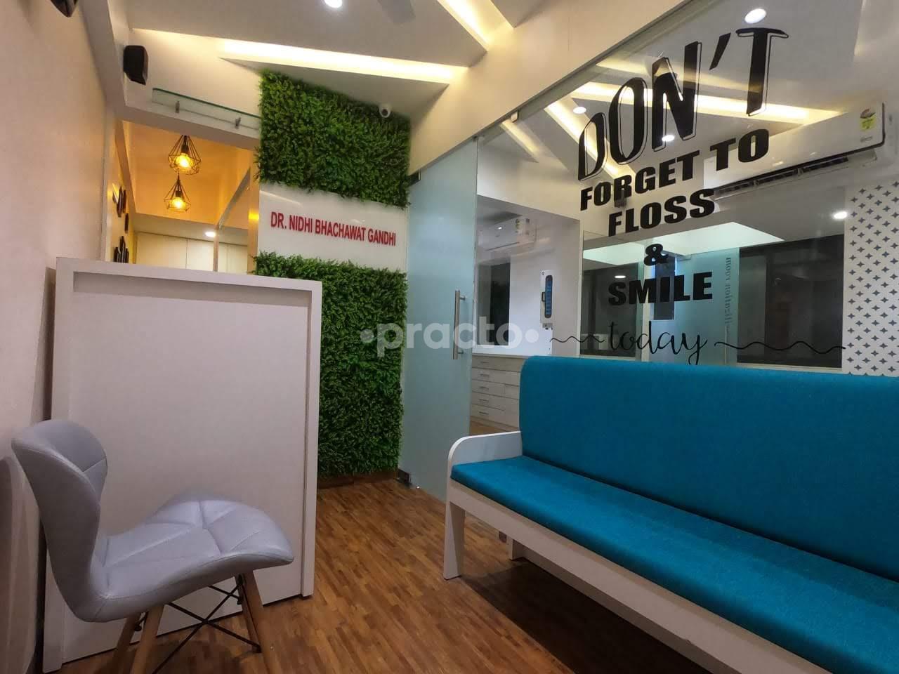 Reception Area at Floss And Smile Advanced Dental Care Andheri East Mumbai