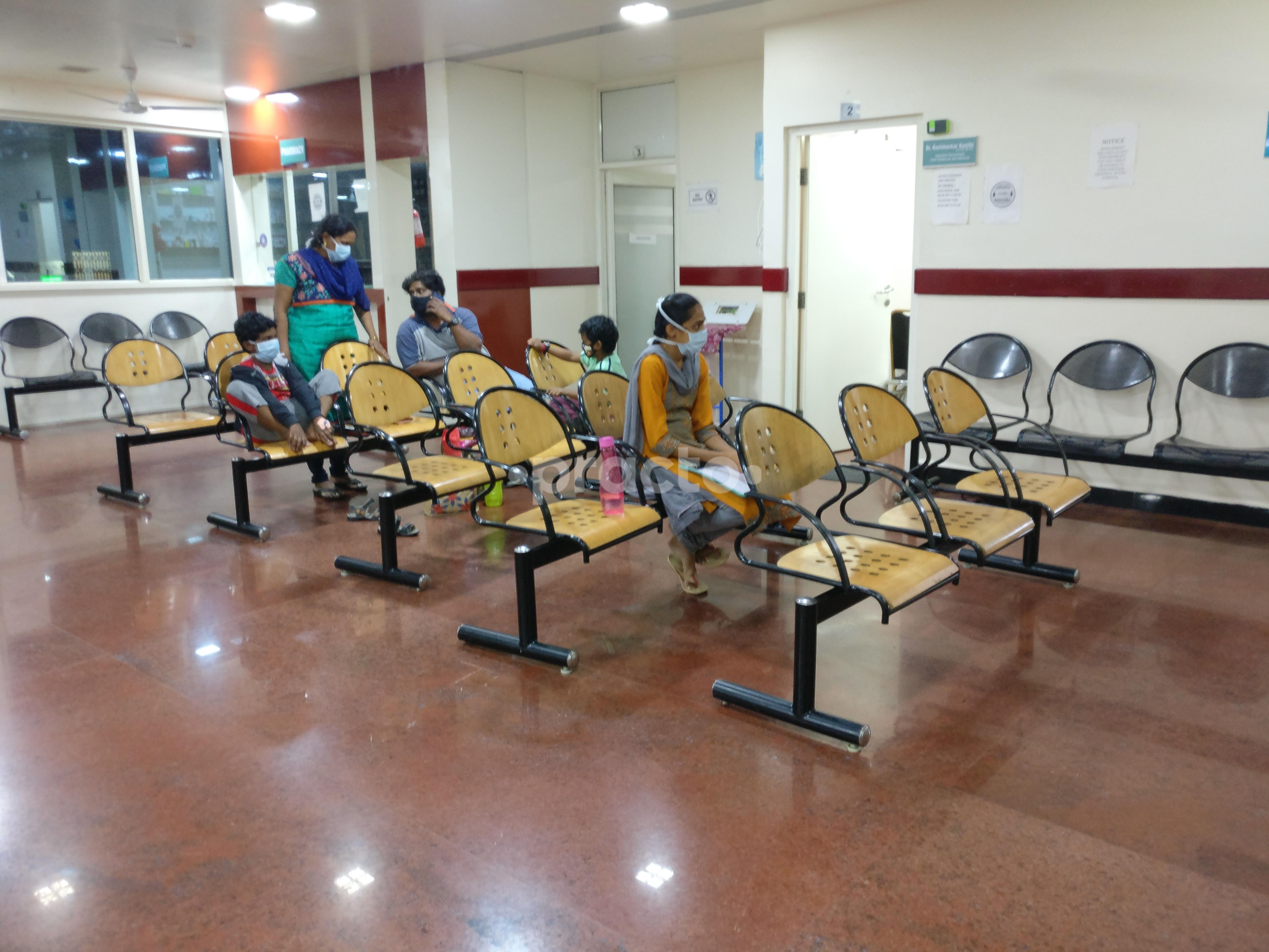 Waiting Area at Sowmya Hospitals Erragadda Hyderabad