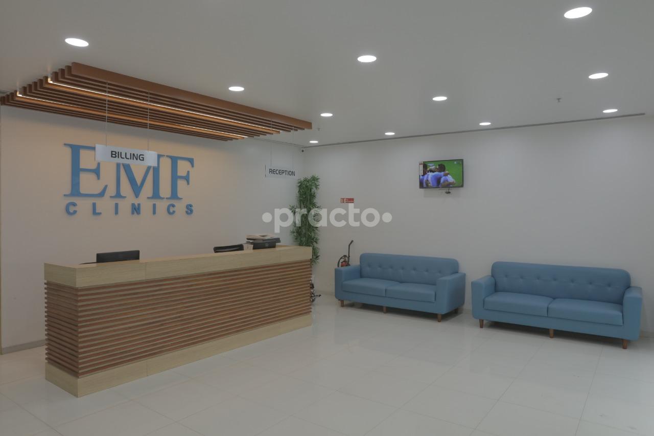Waiting Area at EMF Clinic Bavdhan Pune