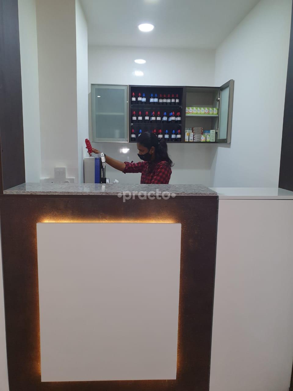 Reception Area at Anand Homeopathy Multispeciality Clinic HSR Layout Bangalore