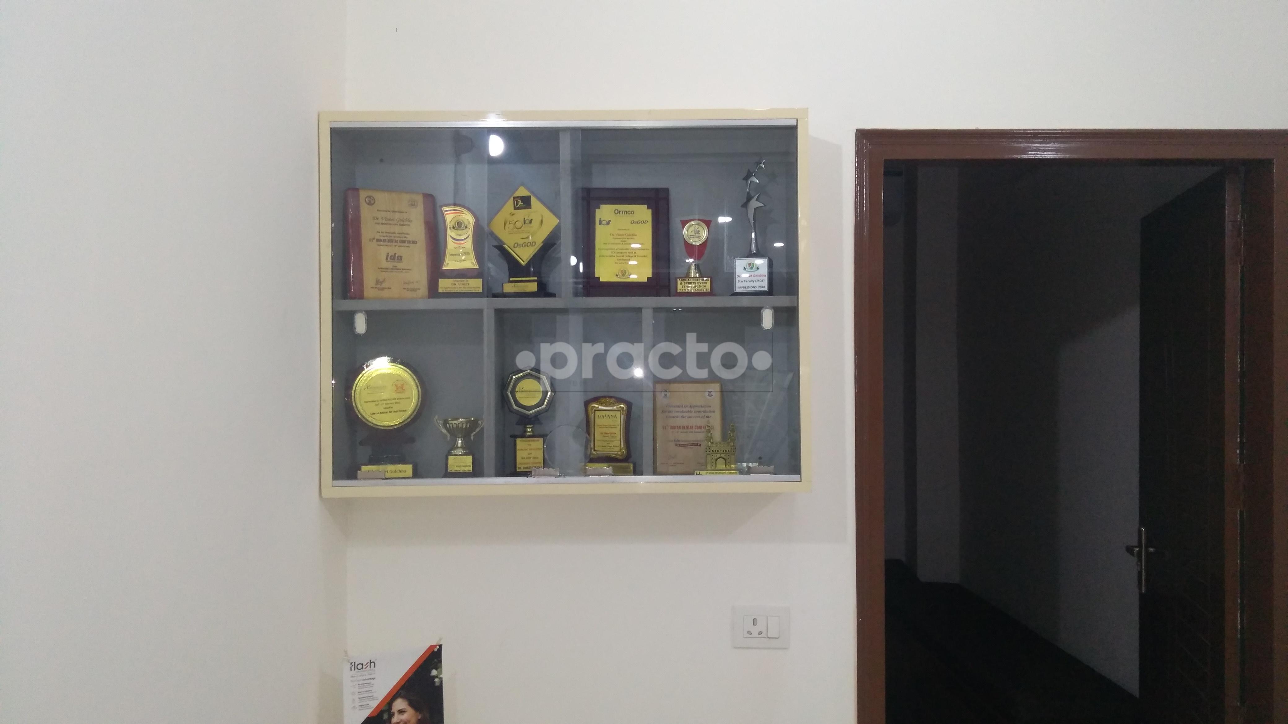 Reception Area at Wisedent Superspeciality Dental Clinic Sector 116 Noida