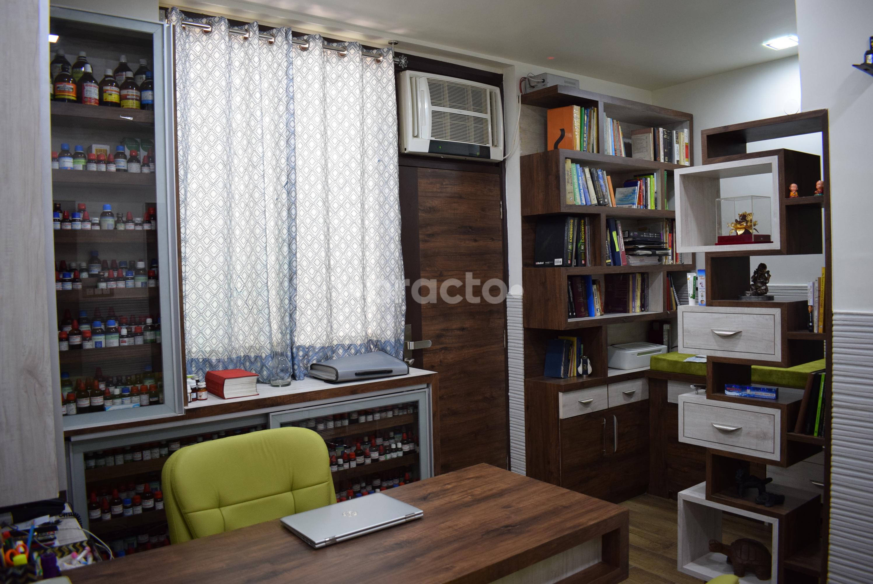 Consultation Room at Dr Anika's Homoeo Health Care Rohini Sector 11 Delhi