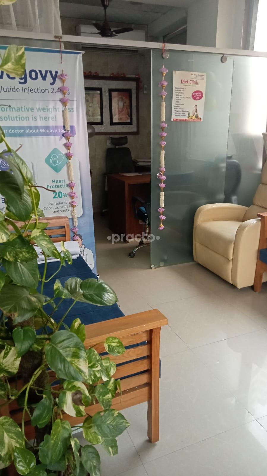 Waiting Area at Parul Bhardwaj Diet clinic Sector 1 Greater Noida