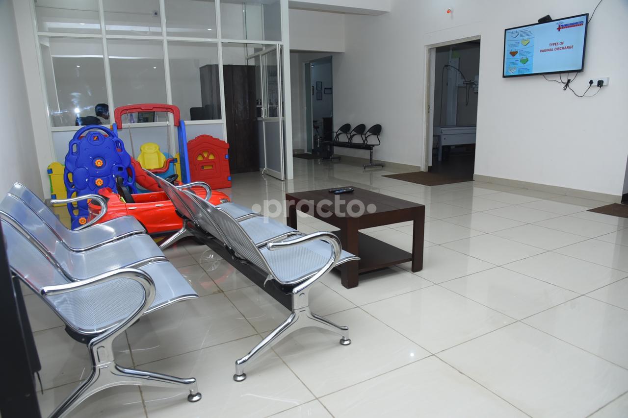 Waiting Area at Parvva Diagnostics and Health Care Nagarbhavi Bangalore