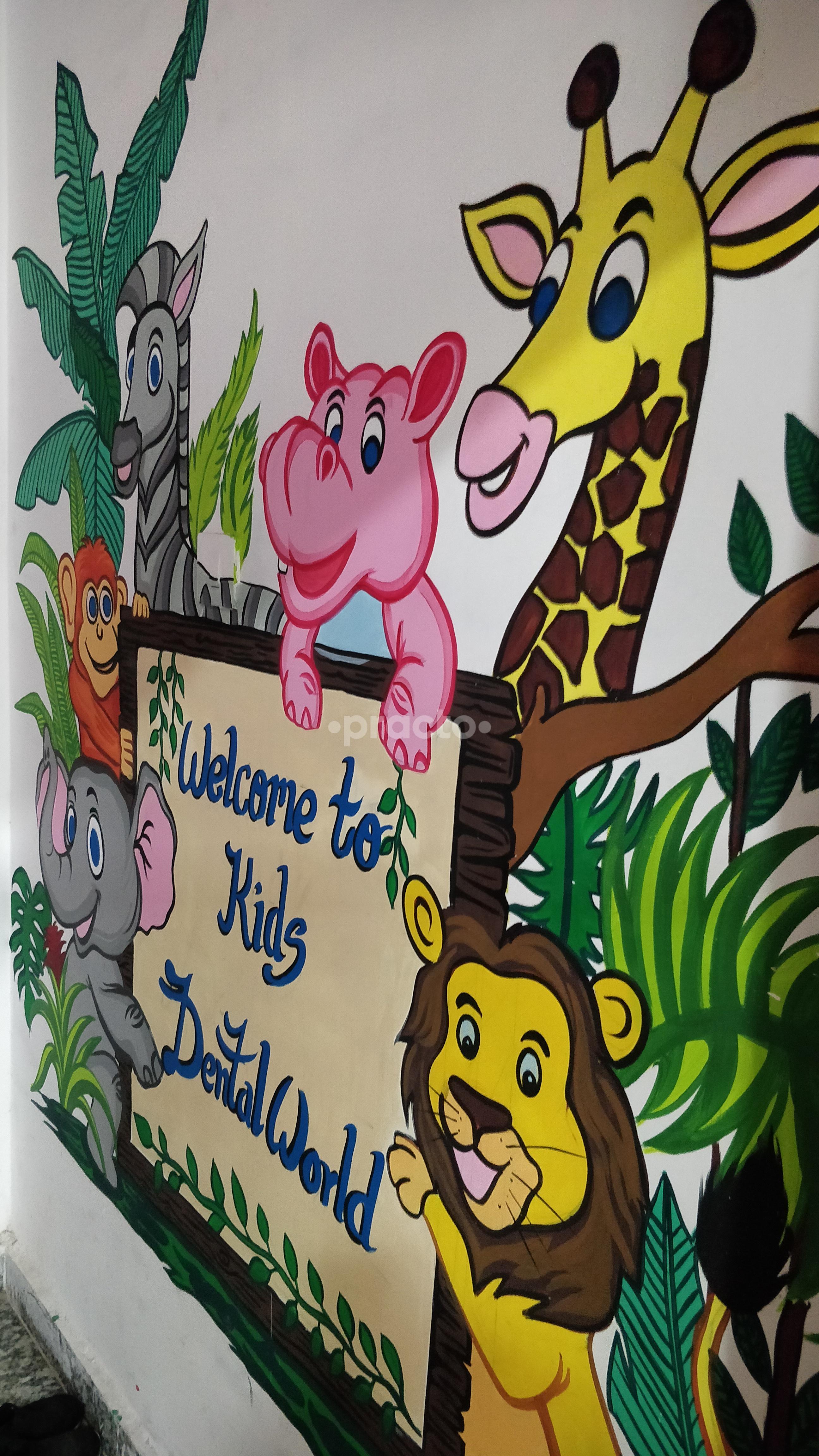Waiting Area at Kids Dental World Raja Bazar Patna