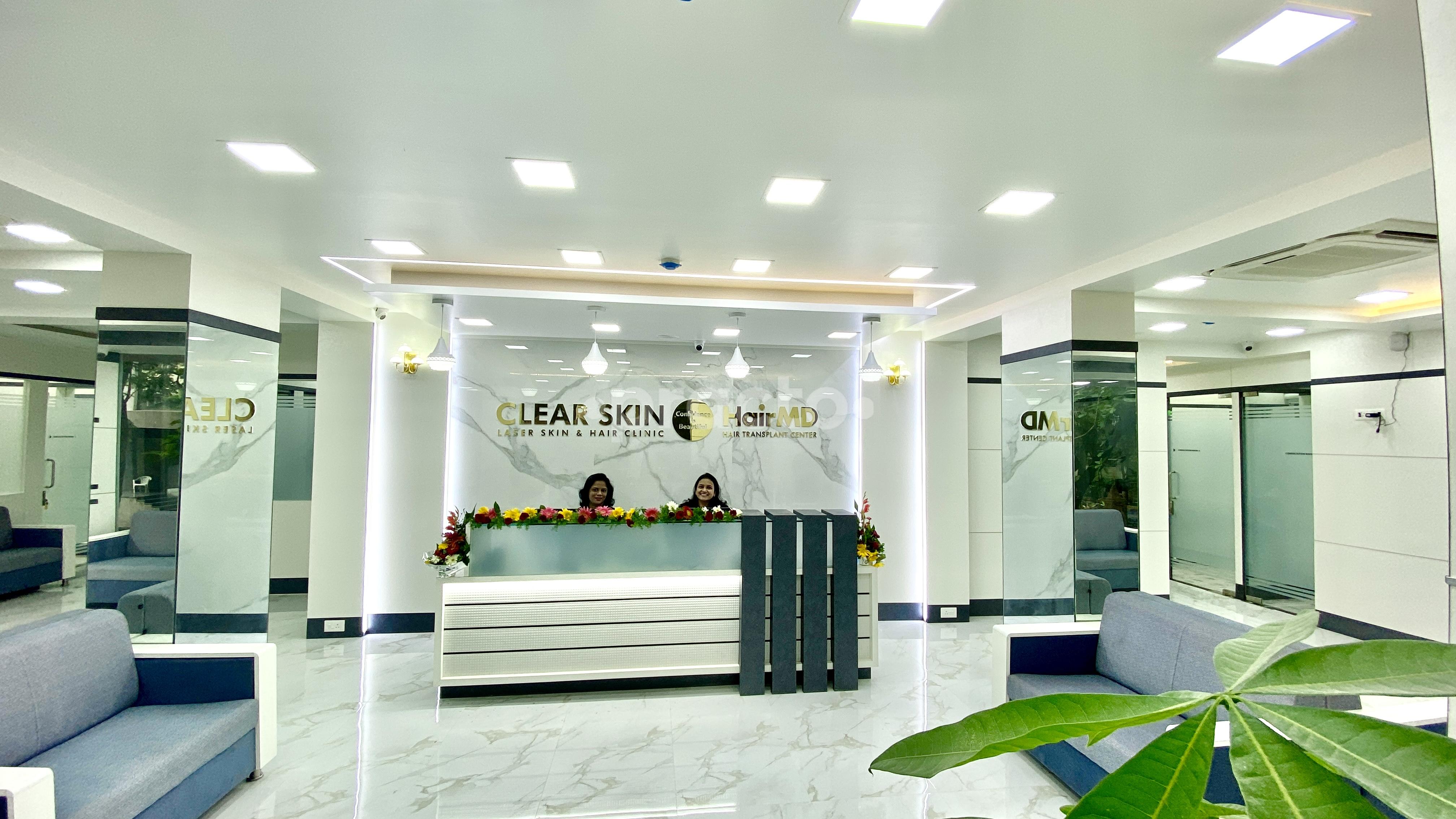 Waiting Area at Transplant Hair MD Pvt Ltd Prabhat Road Pune