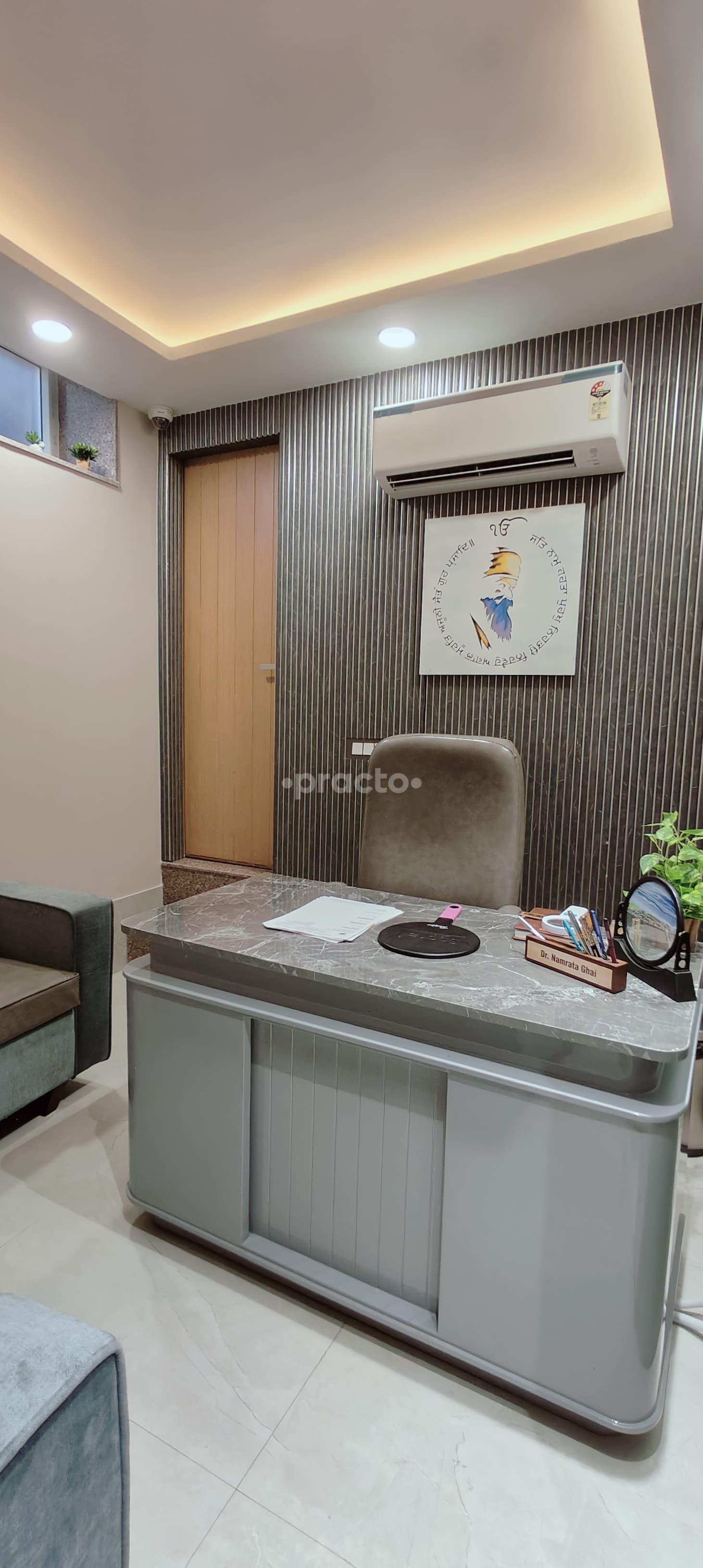 Consultation Room at Sunshine Skin and Hair Clinic Safdarjung Enclave Delhi
