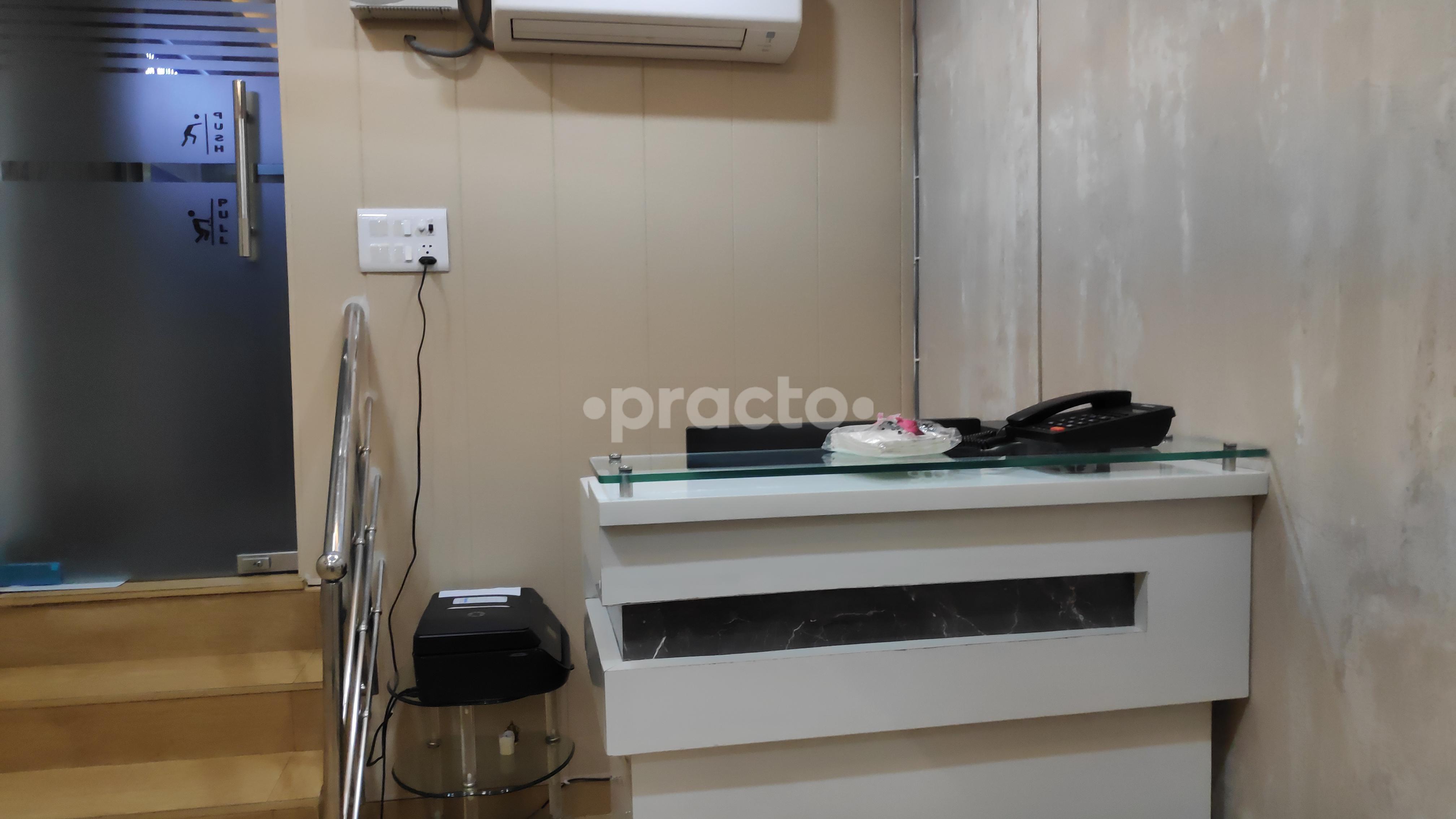 Reception Area at GK Homeo Clinic Greater Kailash Part 1 Delhi