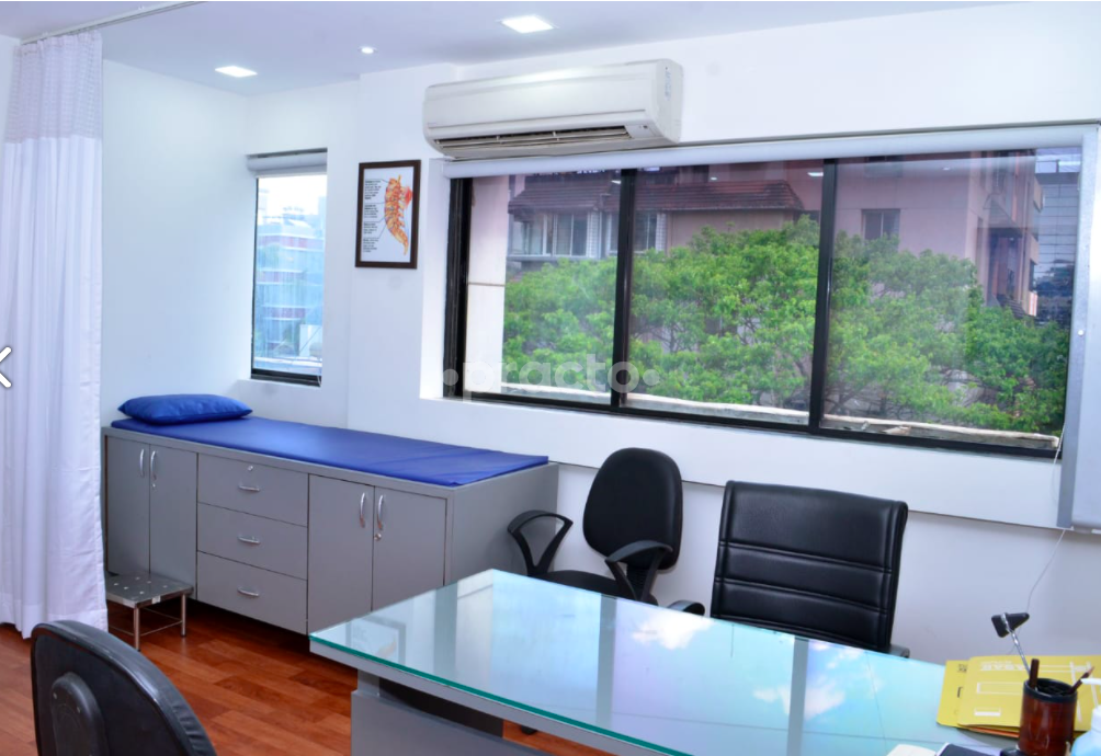 Consultation Room at Asian Ortho Spine Clinic Aundh Pune