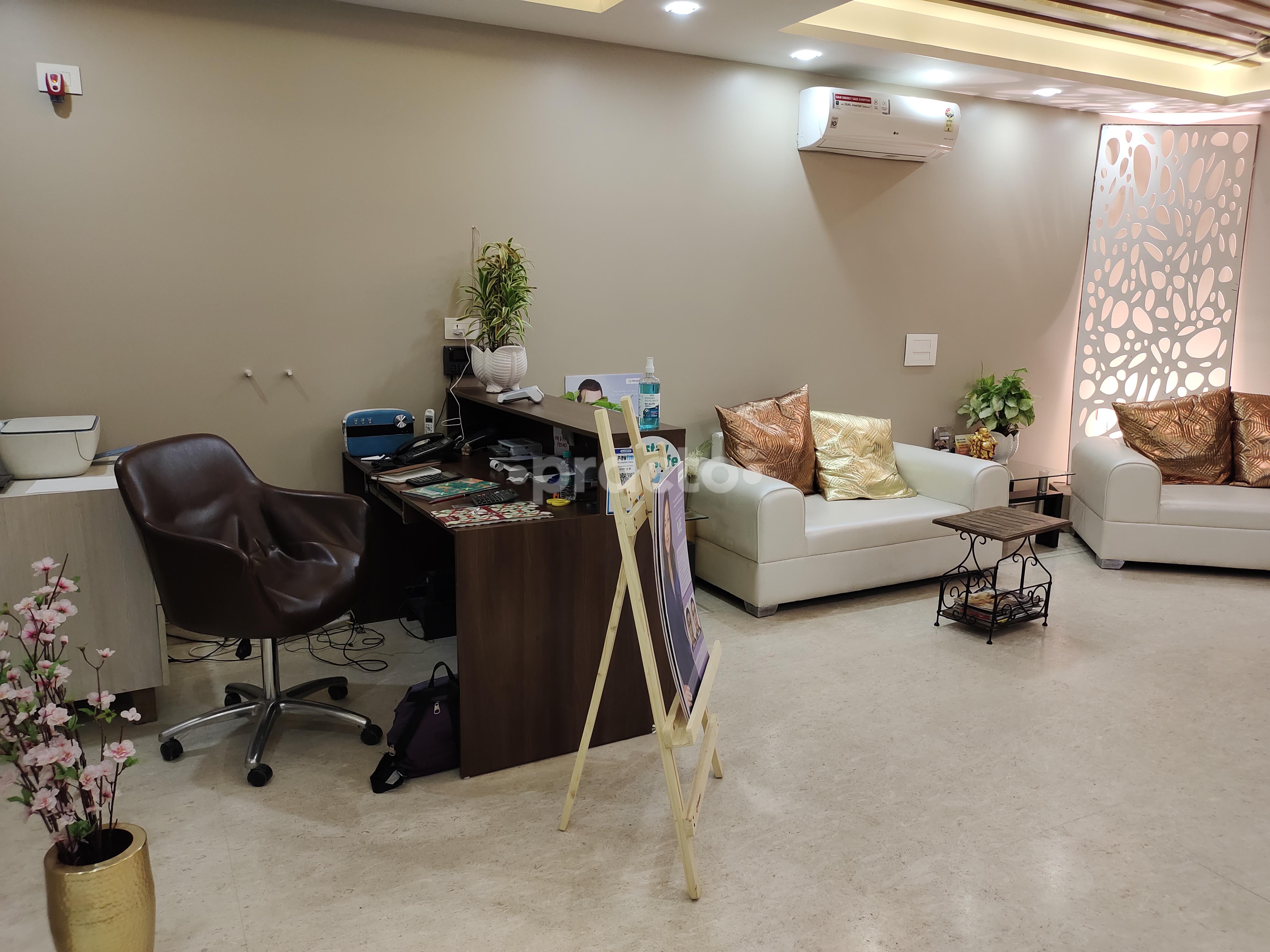 Reception Area at Manoveda Psychiatry Clinic Greater Kailash Part 1 Delhi